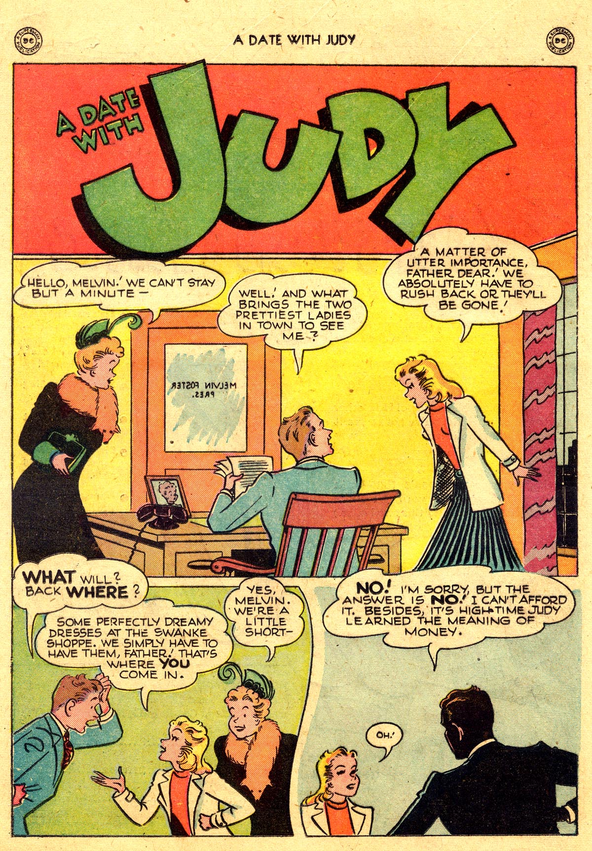 Read online A Date with Judy comic -  Issue #4 - 28