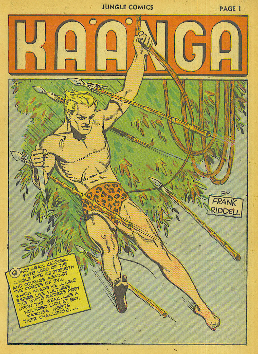 Read online Jungle Comics comic -  Issue #27 - 3