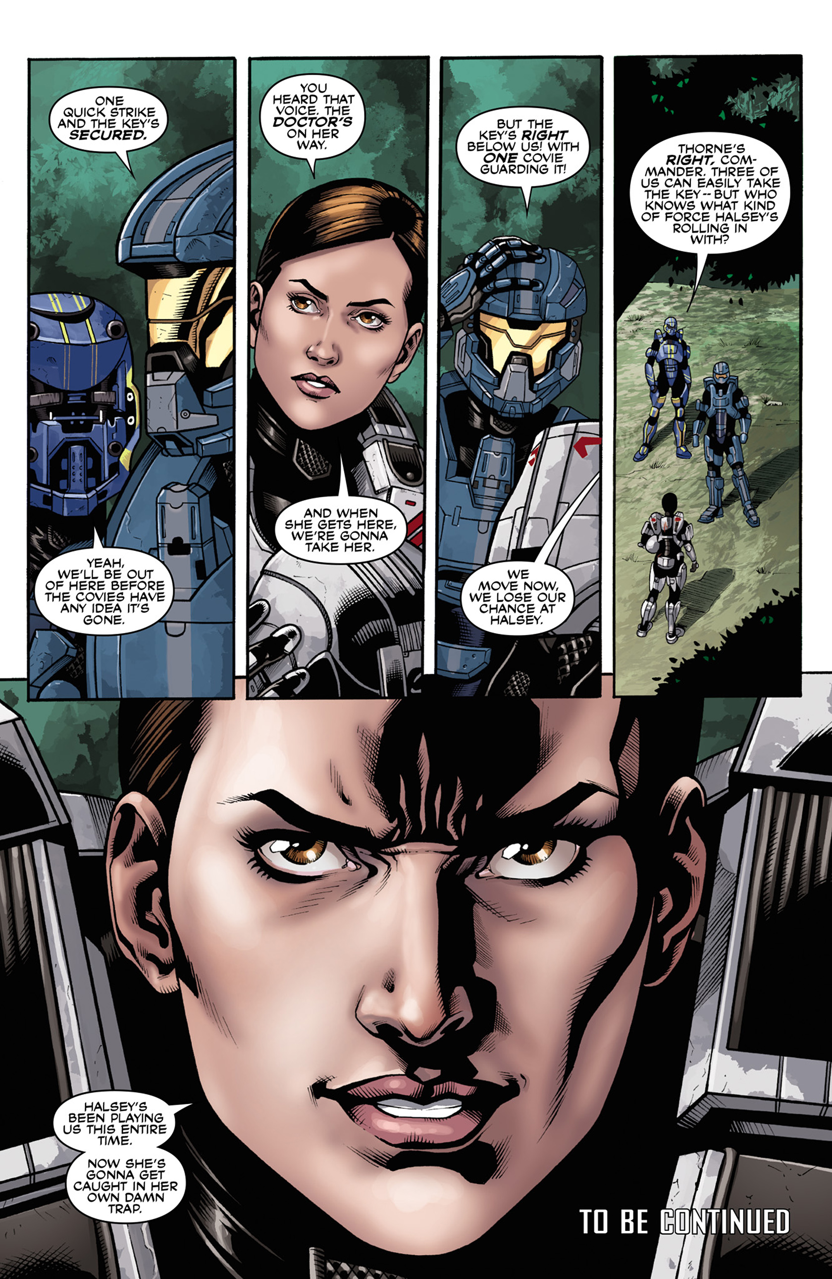 Read online Halo: Escalation comic -  Issue #15 - 24