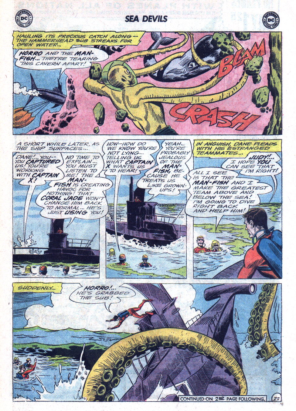 Read online Sea Devils comic -  Issue #22 - 29