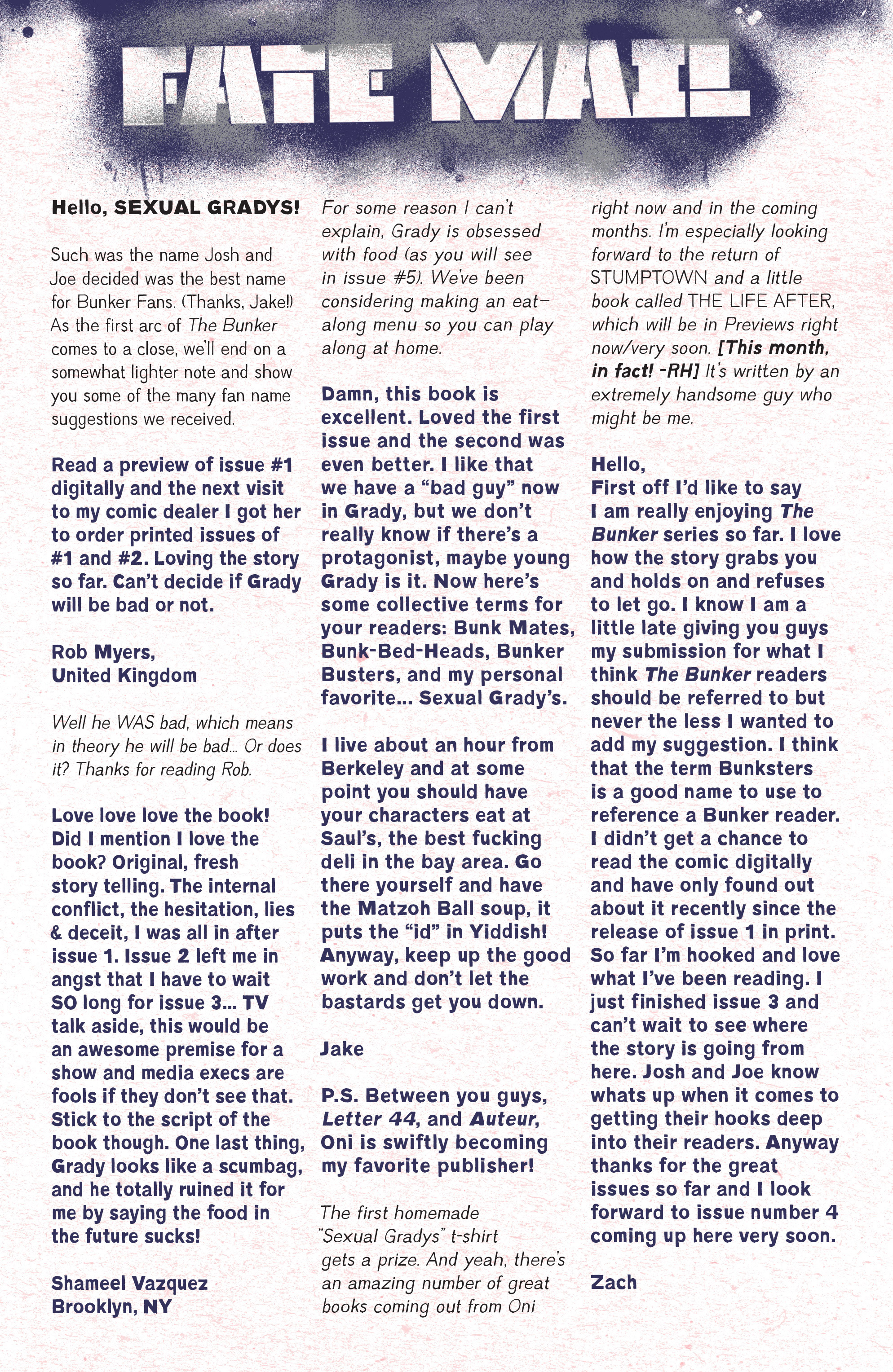 Read online The Bunker (2014) comic -  Issue #4 - 28