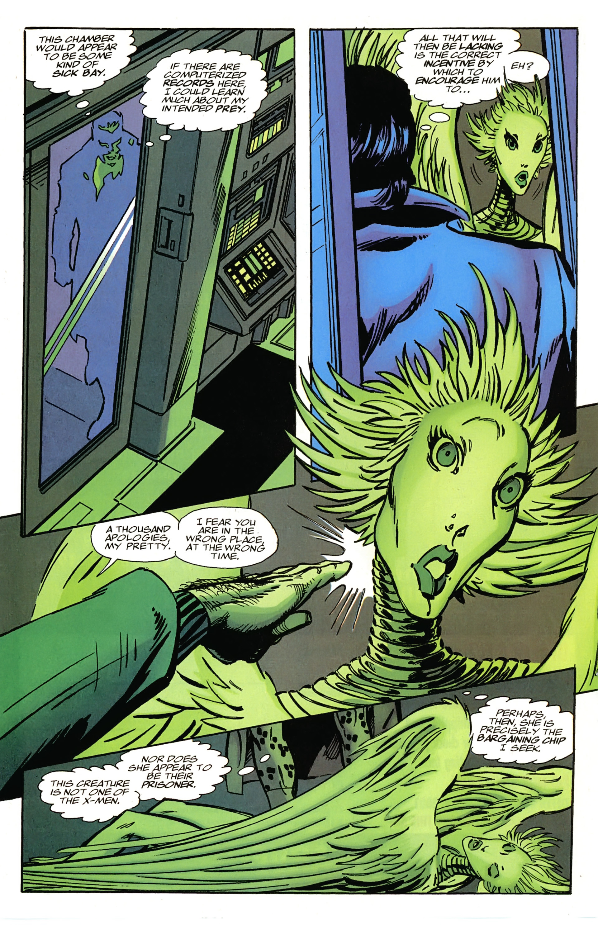Read online X-Men: Hidden Years comic -  Issue #16 - 10