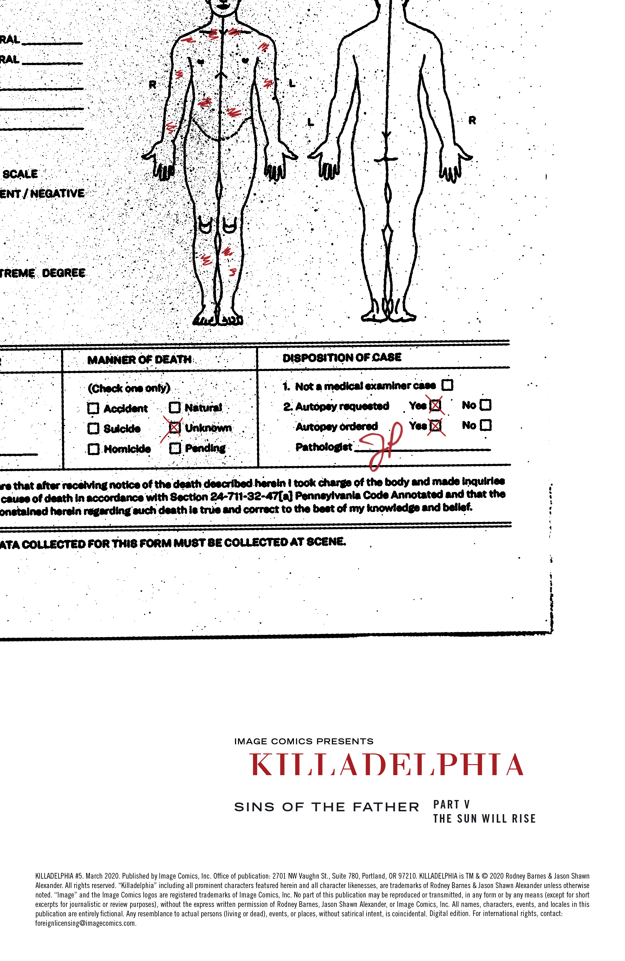 Read online Killadelphia comic -  Issue #5 - 2