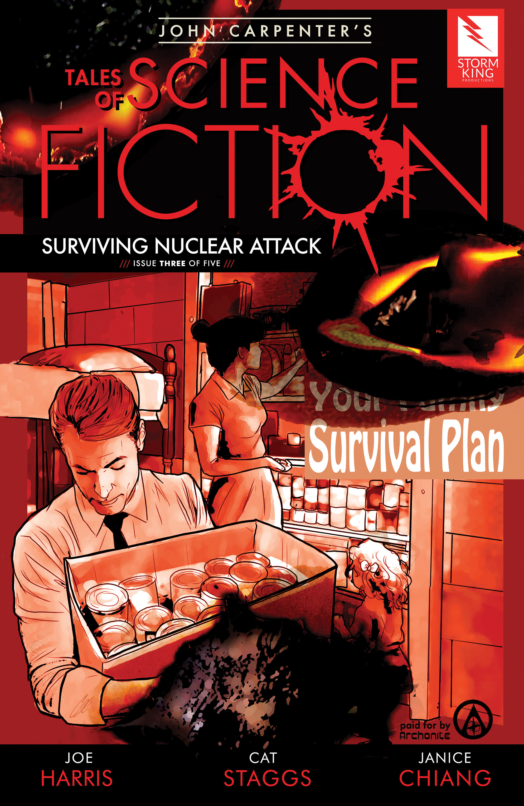 Read online John Carpenter's Tales of Science Fiction: Surviving Nuclear Attack comic -  Issue #3 - 1