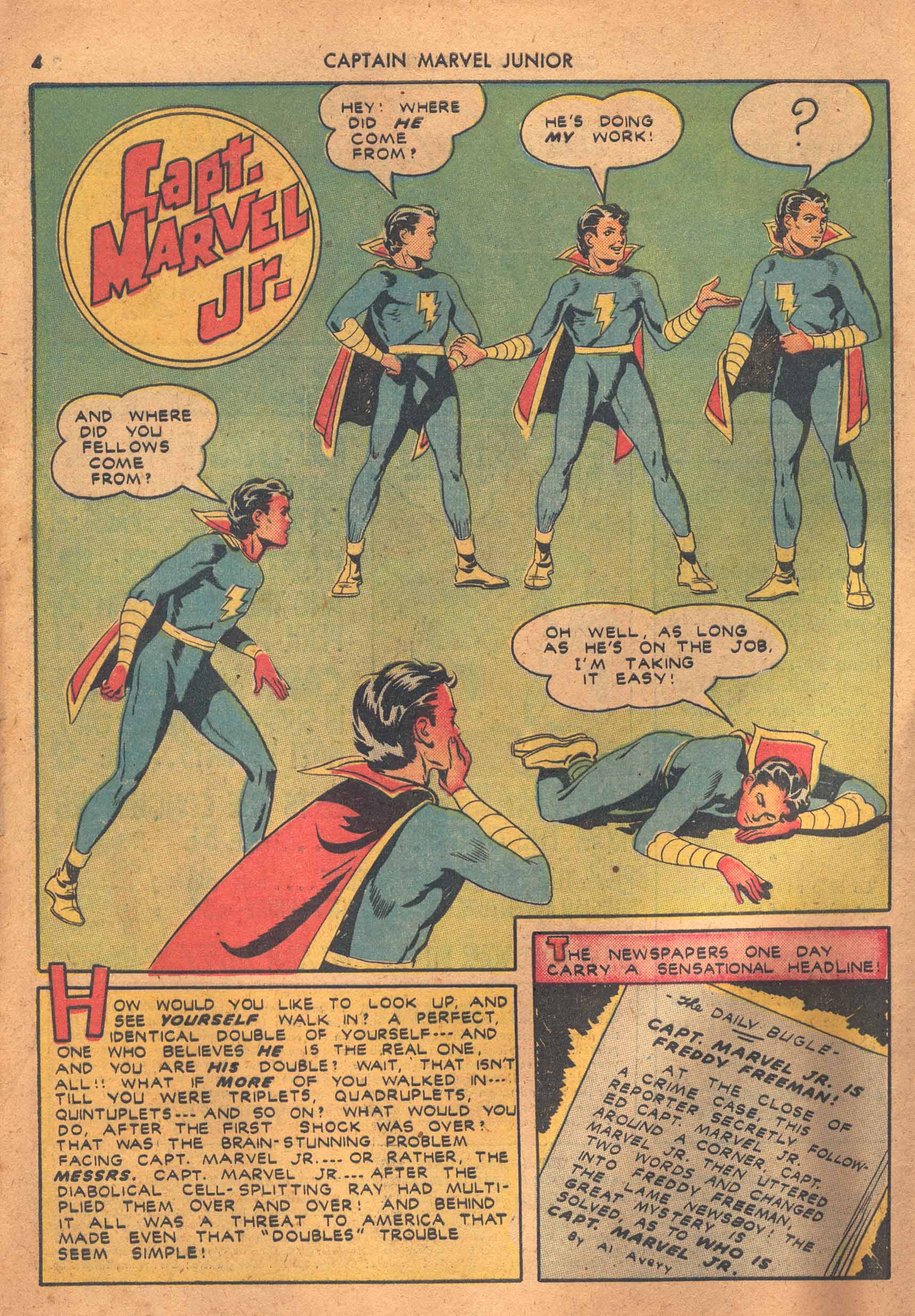 Read online Captain Marvel, Jr. comic -  Issue #8 - 5