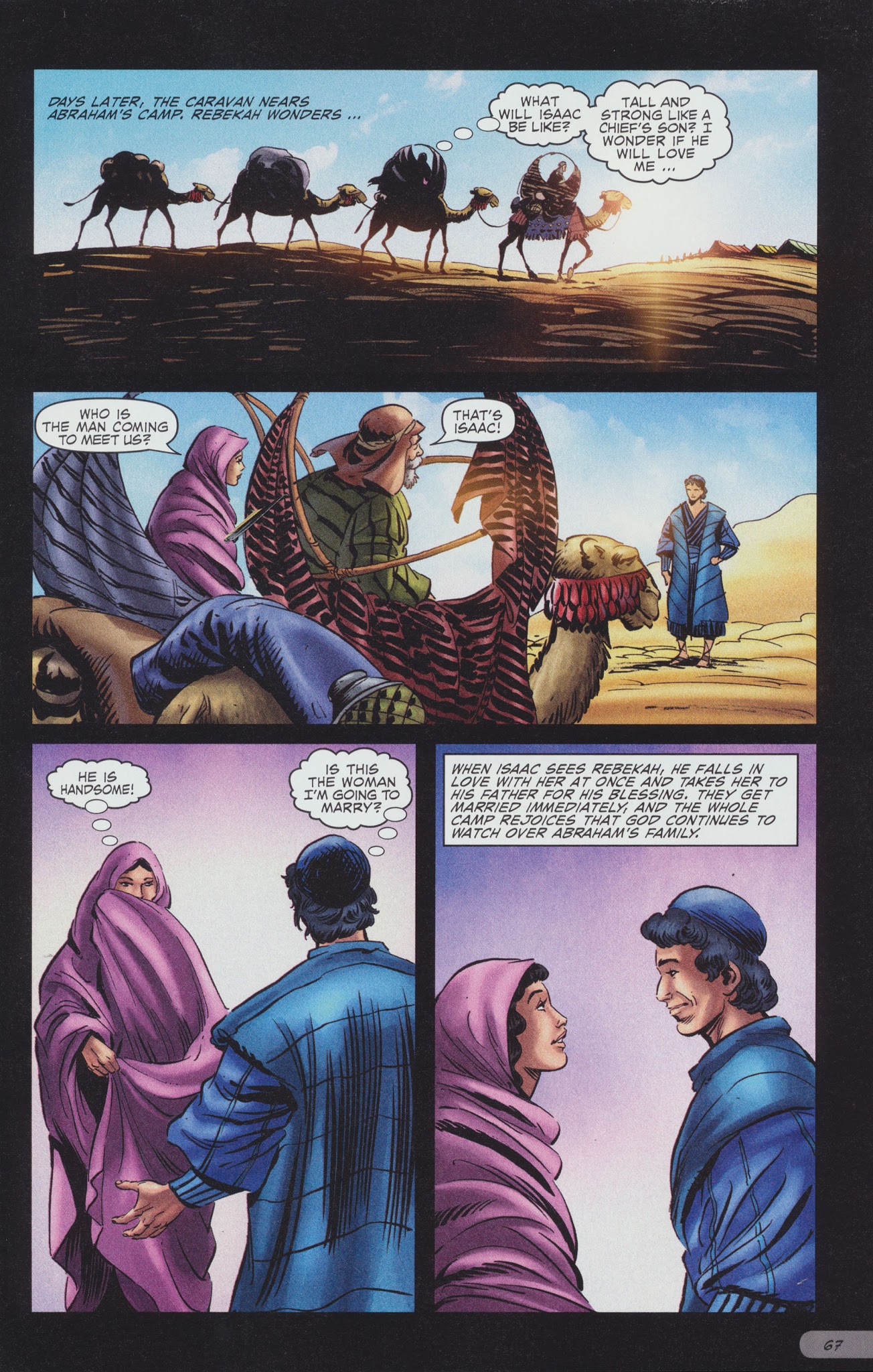 Read online The Action Bible comic -  Issue # TPB 1 - 71
