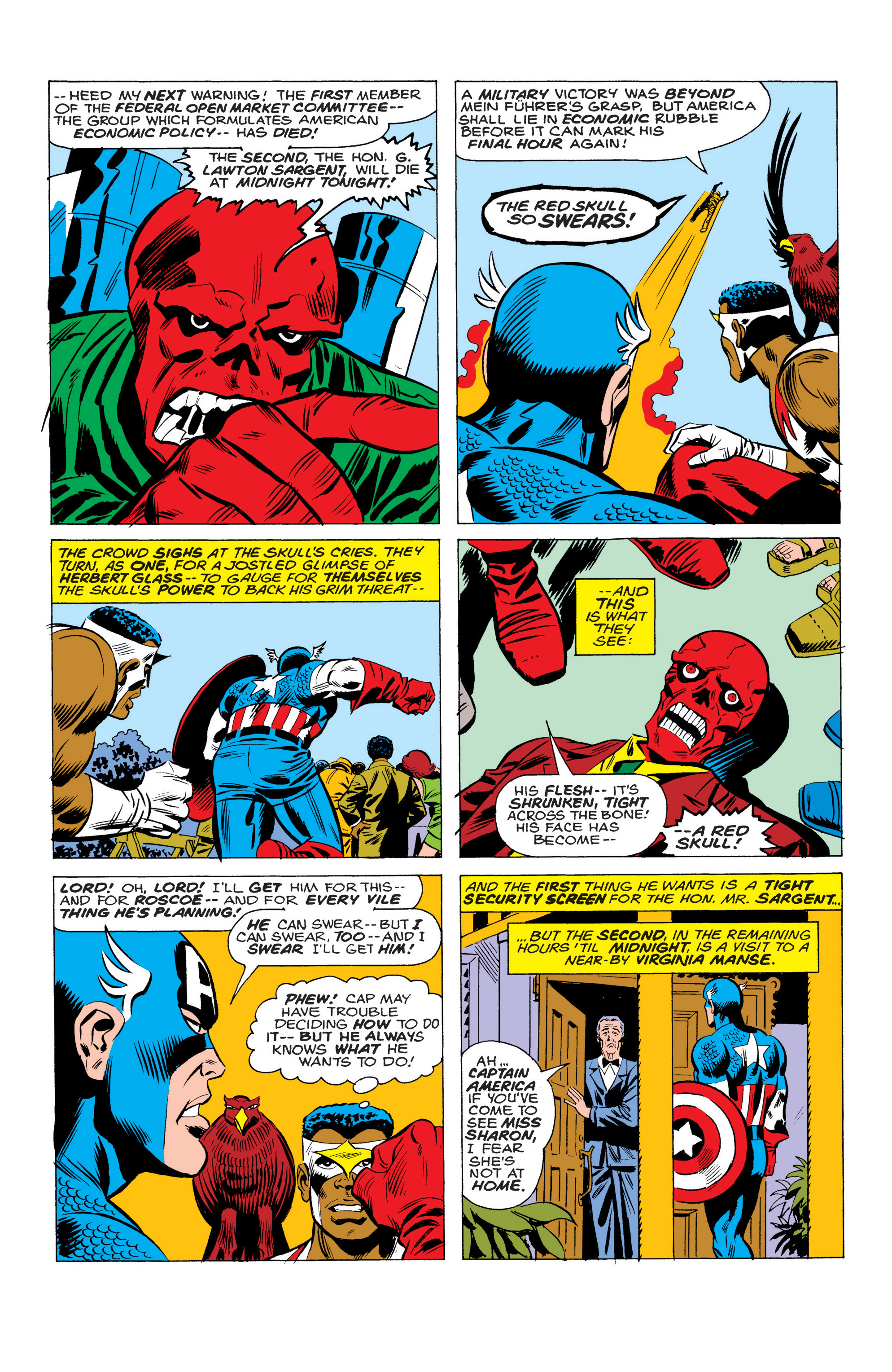 Read online Marvel Masterworks: Captain America comic -  Issue # TPB 9 (Part 2) - 66
