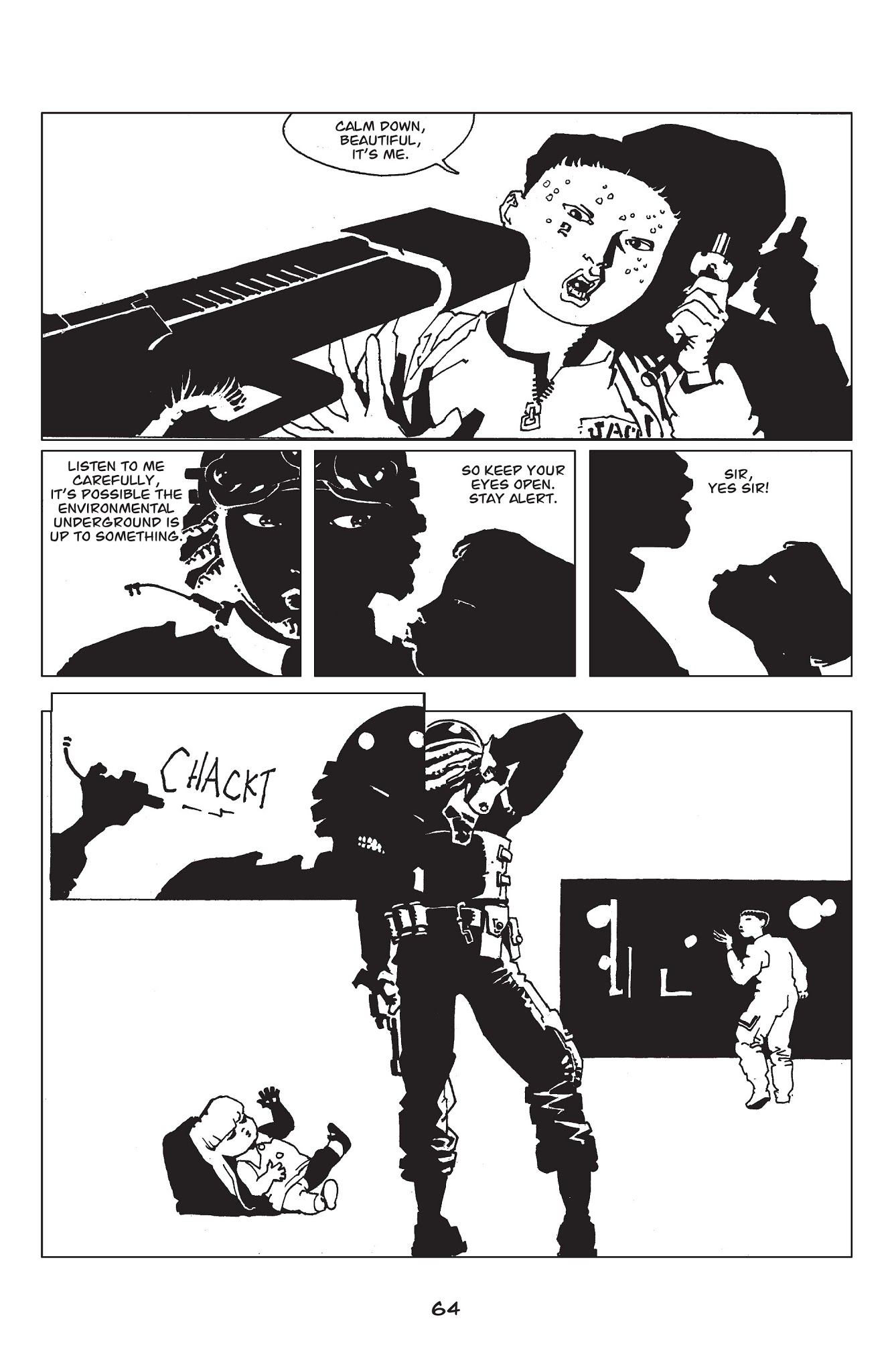 Read online Borderline comic -  Issue # TPB 4 - 64