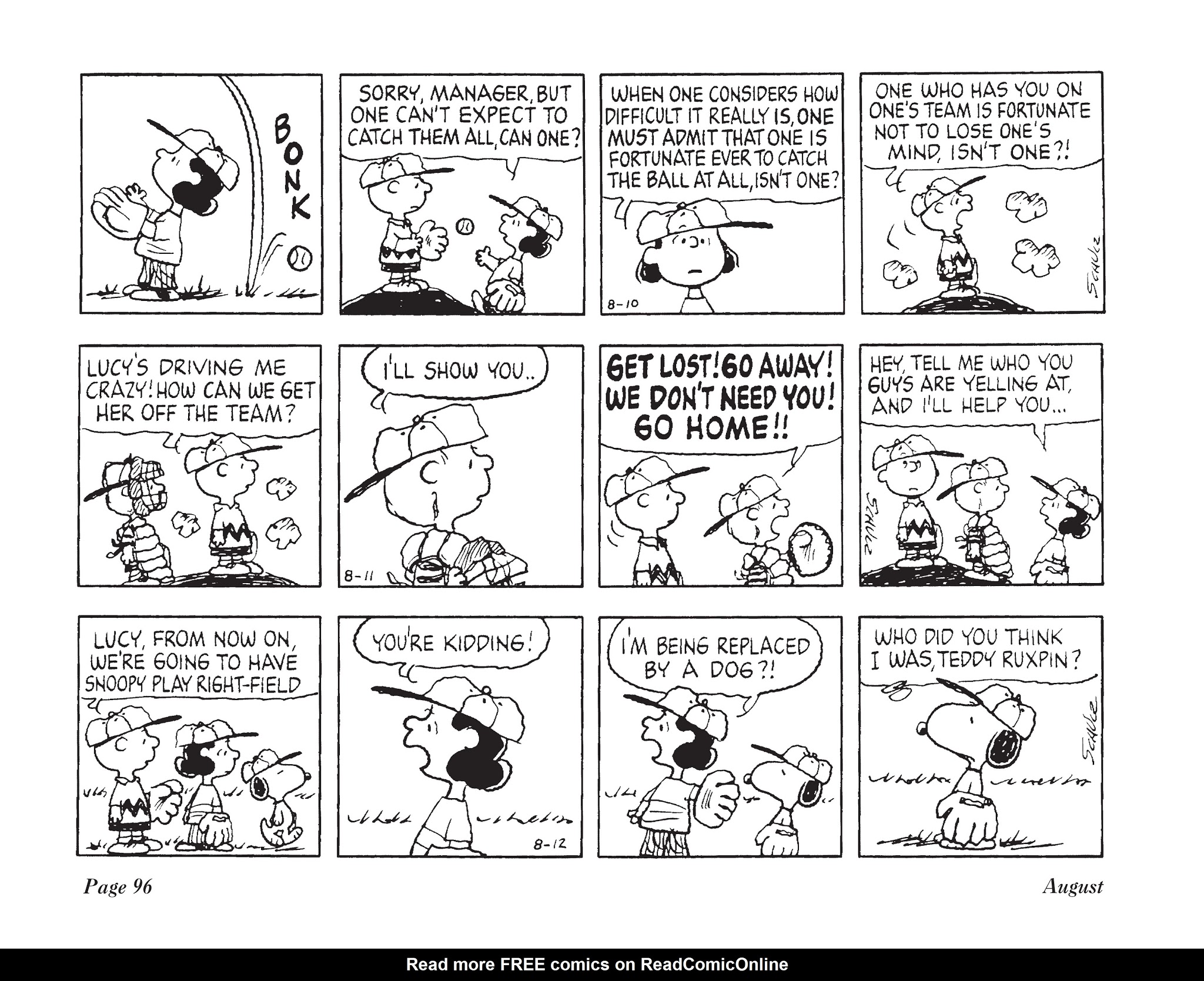 Read online The Complete Peanuts comic -  Issue # TPB 19 - 111