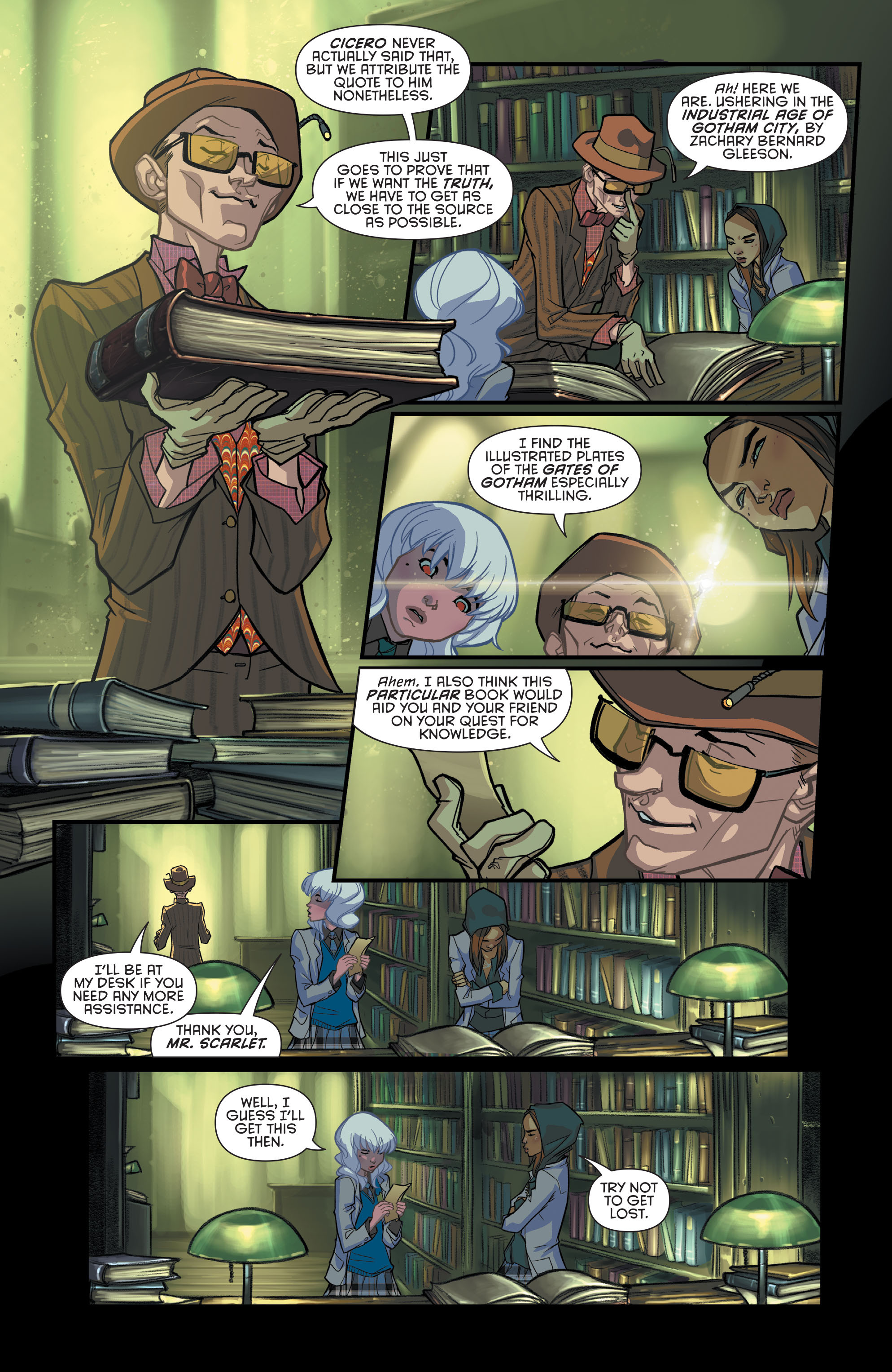 Read online Gotham Academy comic -  Issue # _TPB 1 - 35