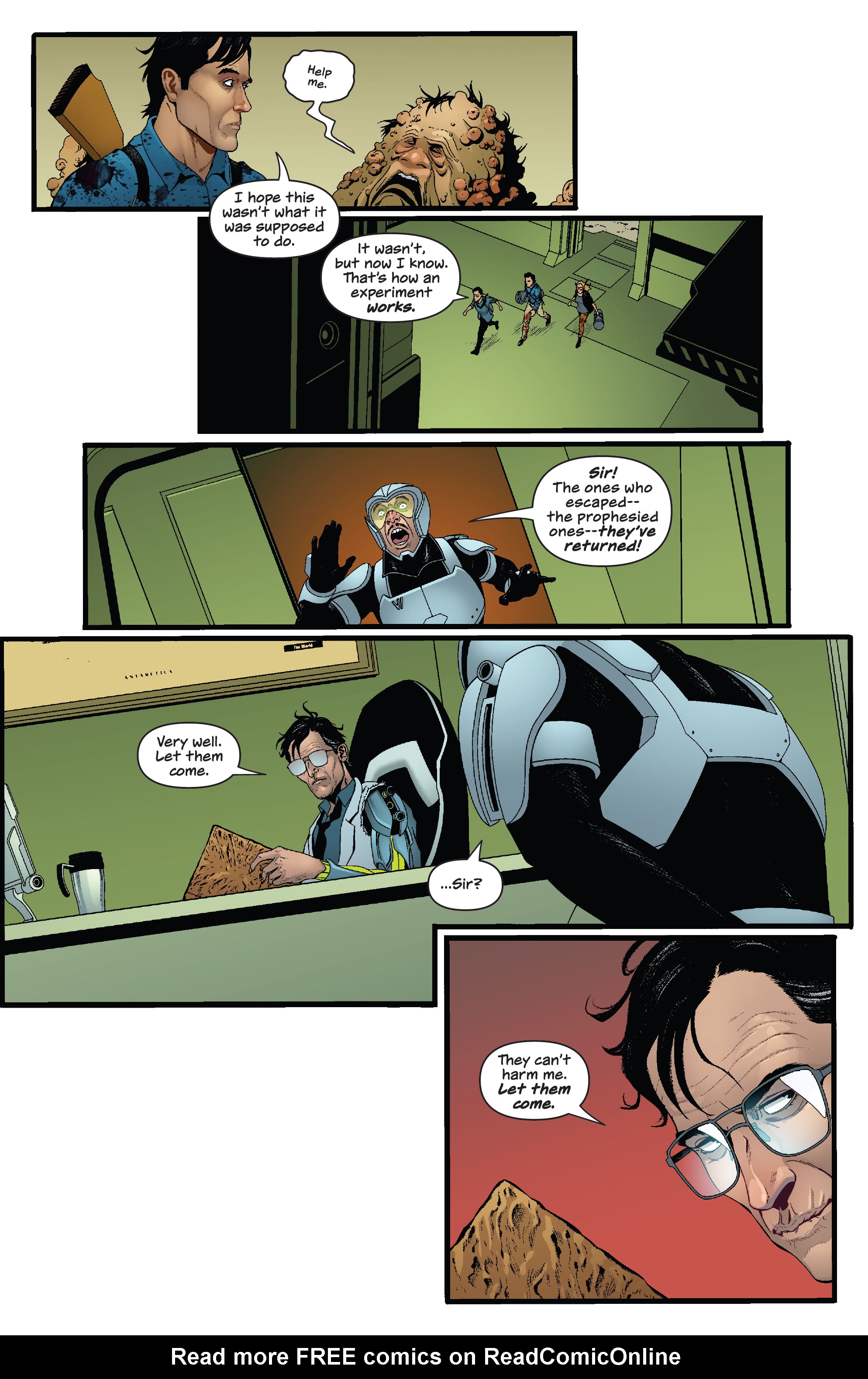 Read online Army of Darkness Vs. Reanimator: Necronomicon Rising comic -  Issue #4 - 23