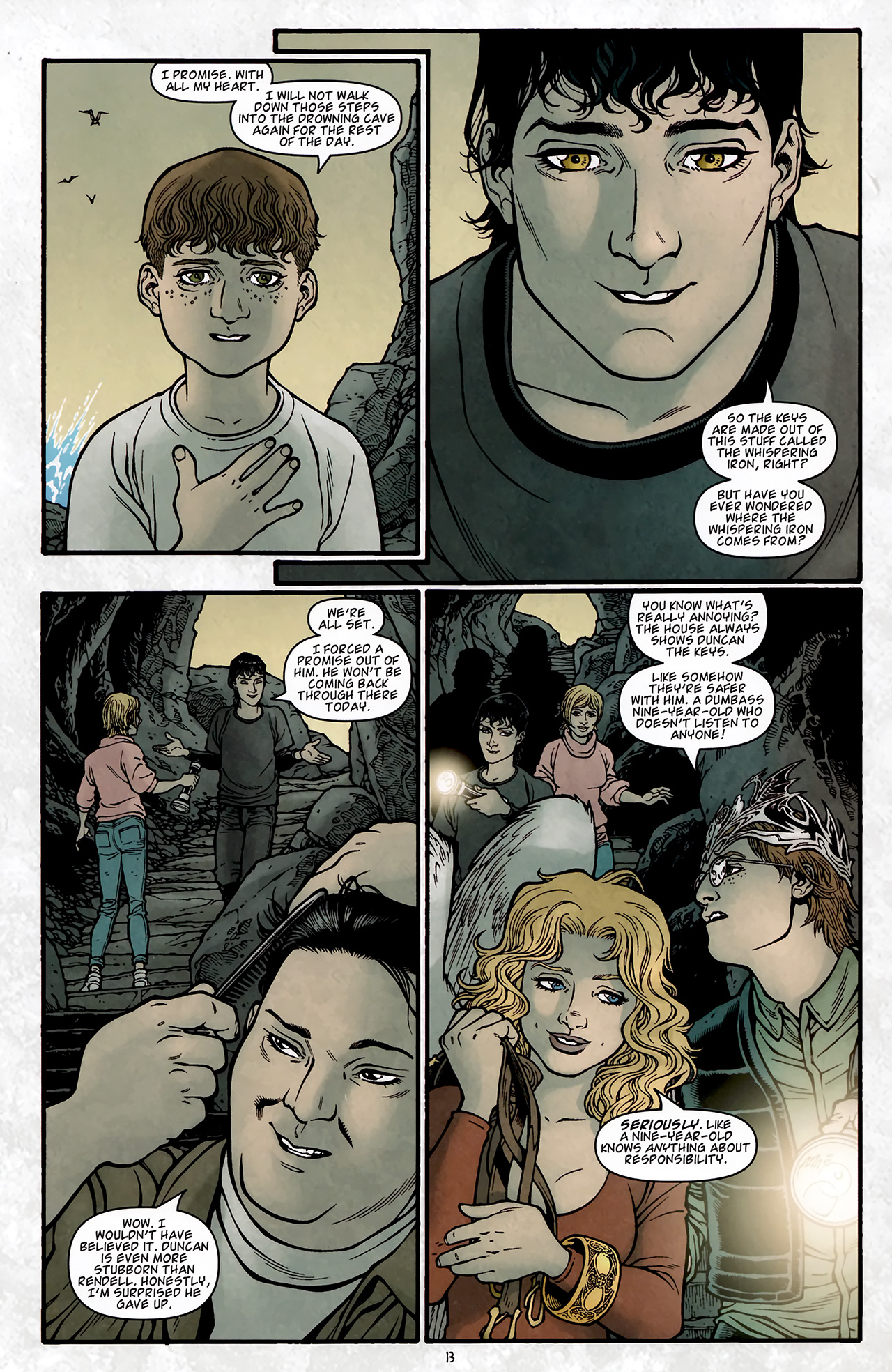 Read online Locke & Key: Clockworks comic -  Issue #4 - 16