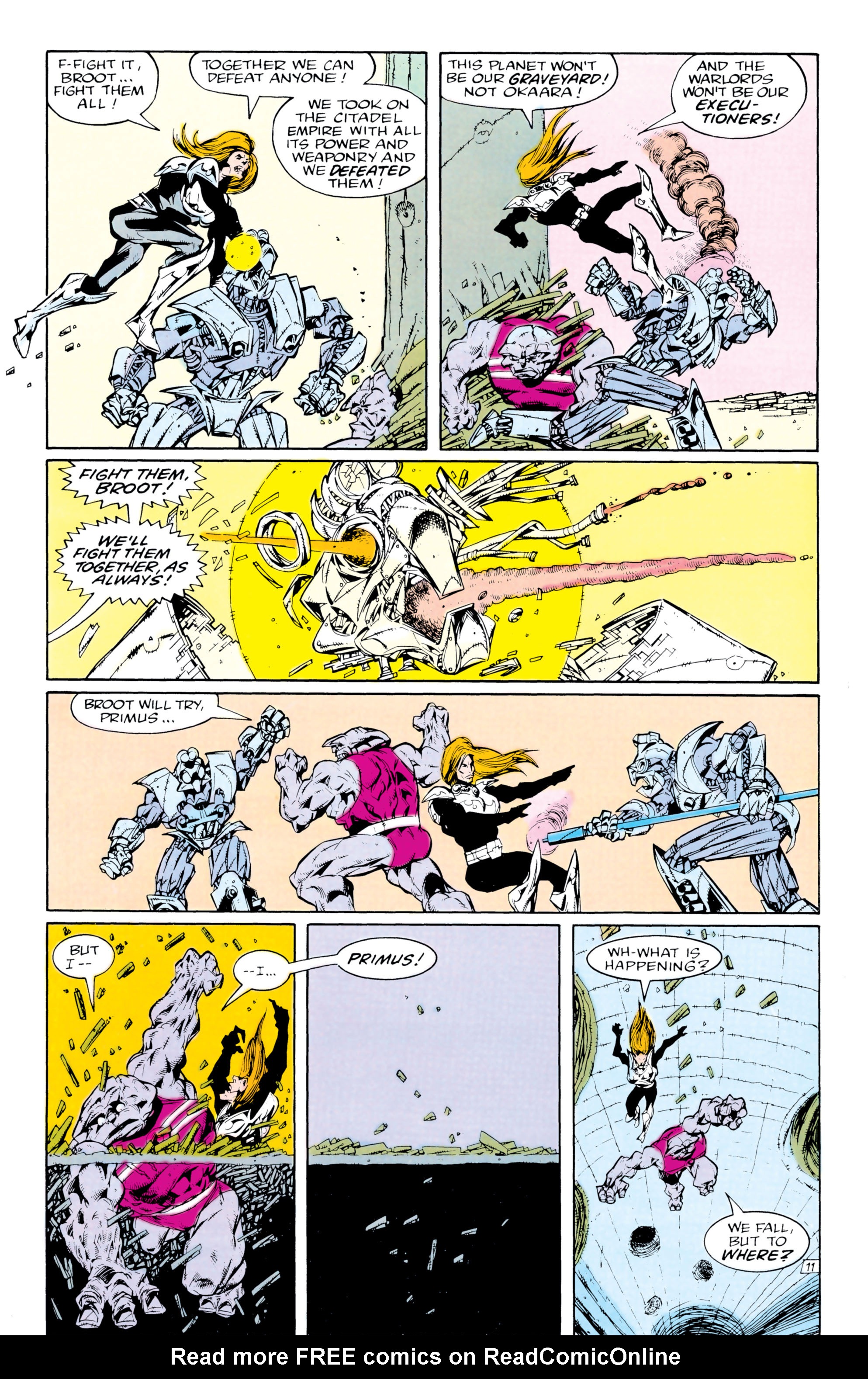 Read online The Omega Men (1983) comic -  Issue #24 - 12