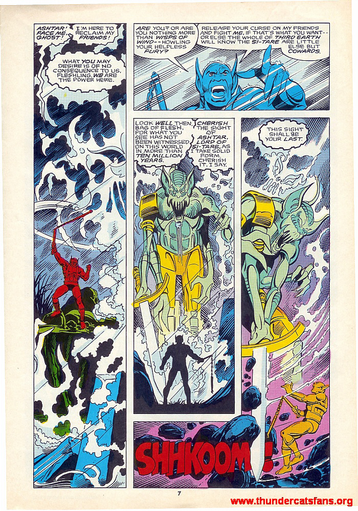 Read online ThunderCats (1987) comic -  Issue #22 - 7