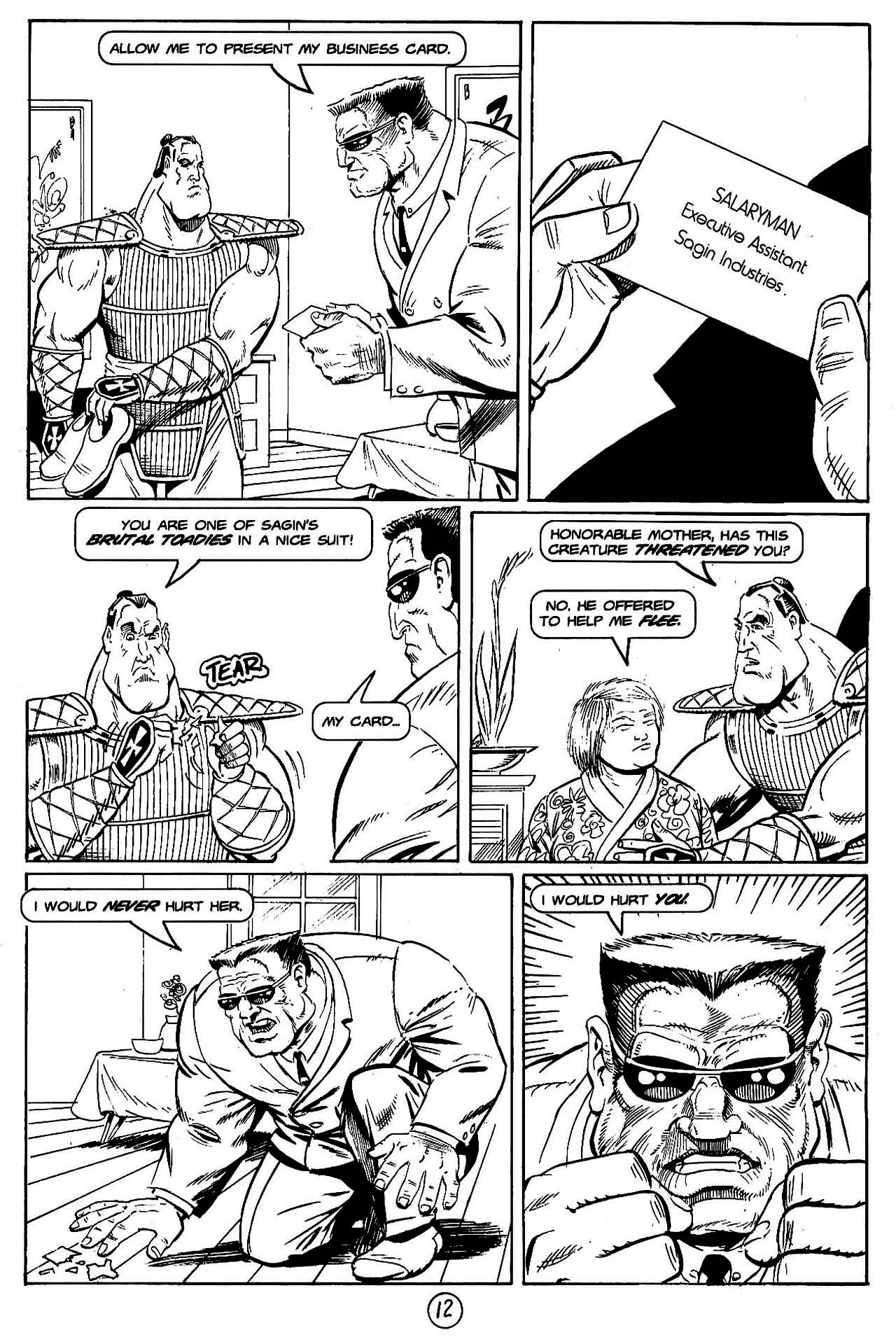 Read online Paul the Samurai (1992) comic -  Issue #8 - 13