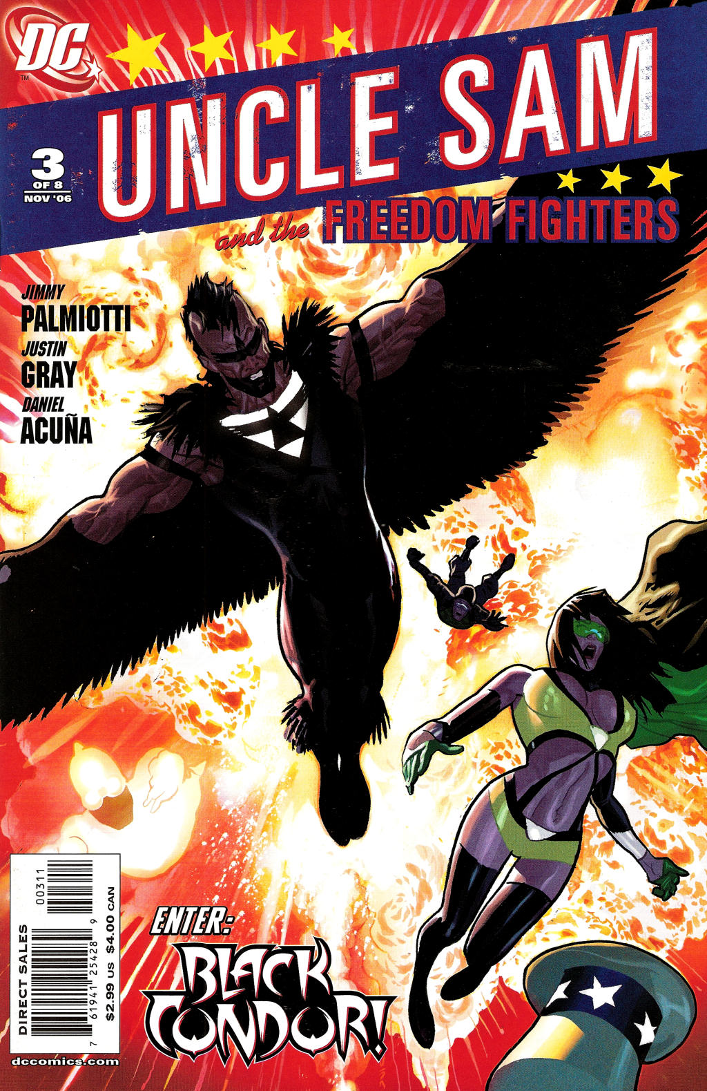 Read online Uncle Sam and the Freedom Fighters (2006) comic -  Issue #3 - 2
