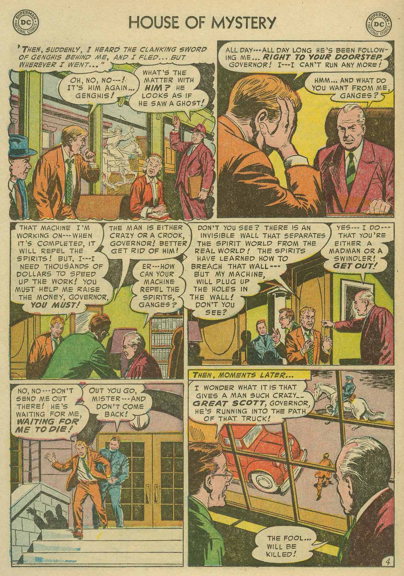 Read online House of Mystery (1951) comic -  Issue #21 - 22