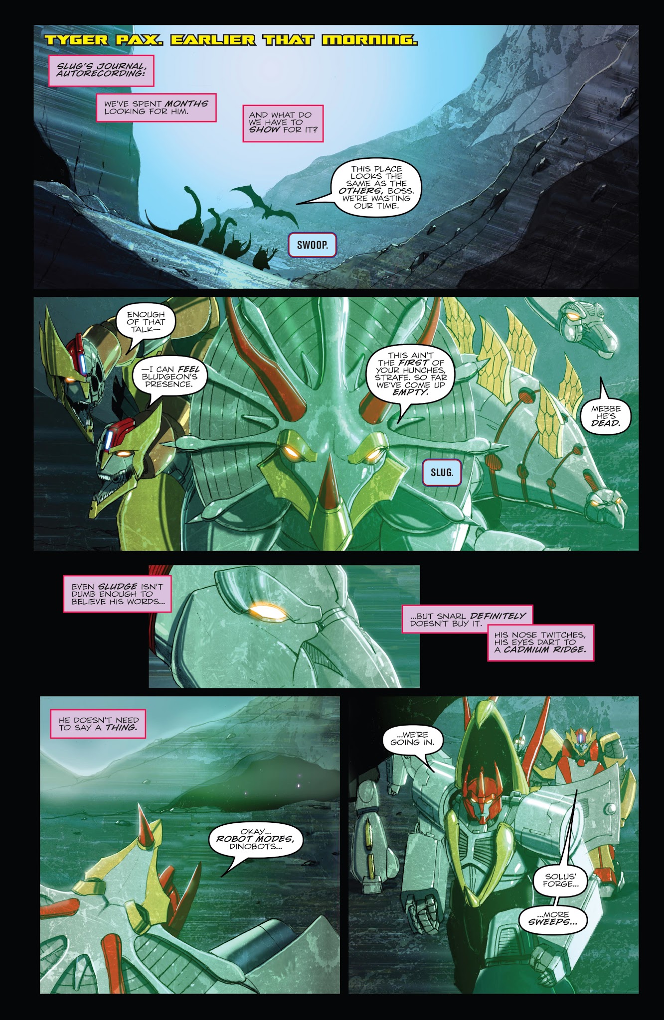 Read online The Transformers: Redemption of the Dinobots comic -  Issue # TPB - 103