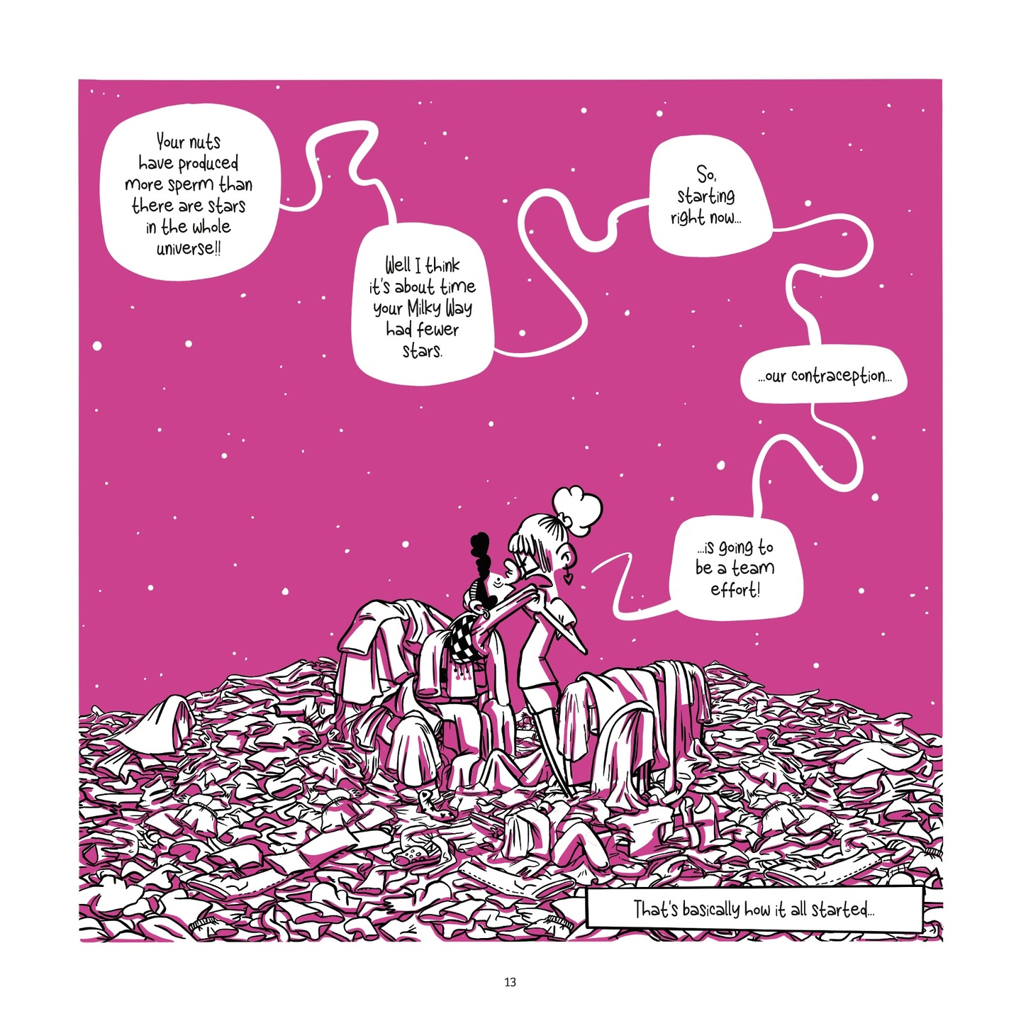Read online Balls Up A Contraceptive Journey comic -  Issue # TPB - 13