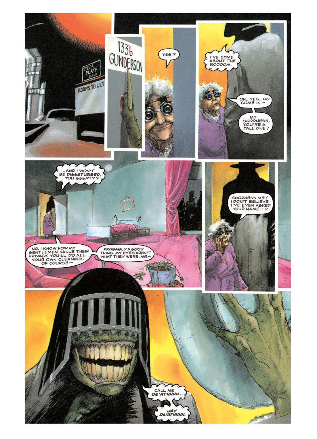 Read online Judge Death comic -  Issue # TPB Young Death - Boyhood of a Superfiend - 17