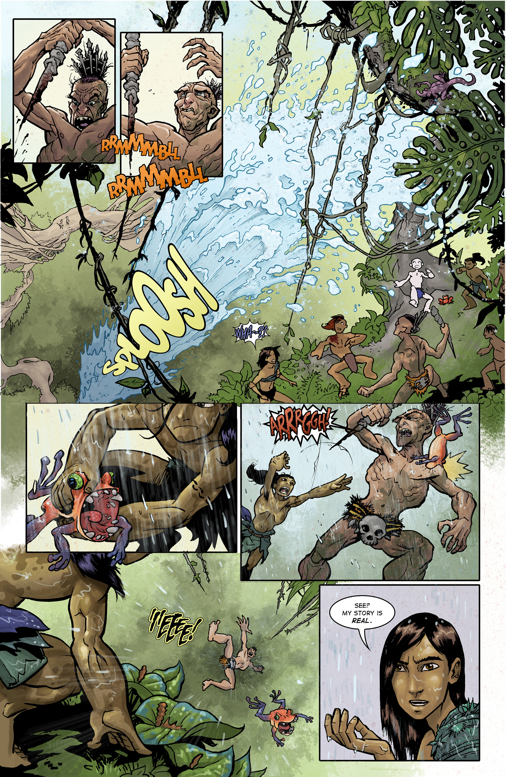 Read online Hominids comic -  Issue #3 - 14