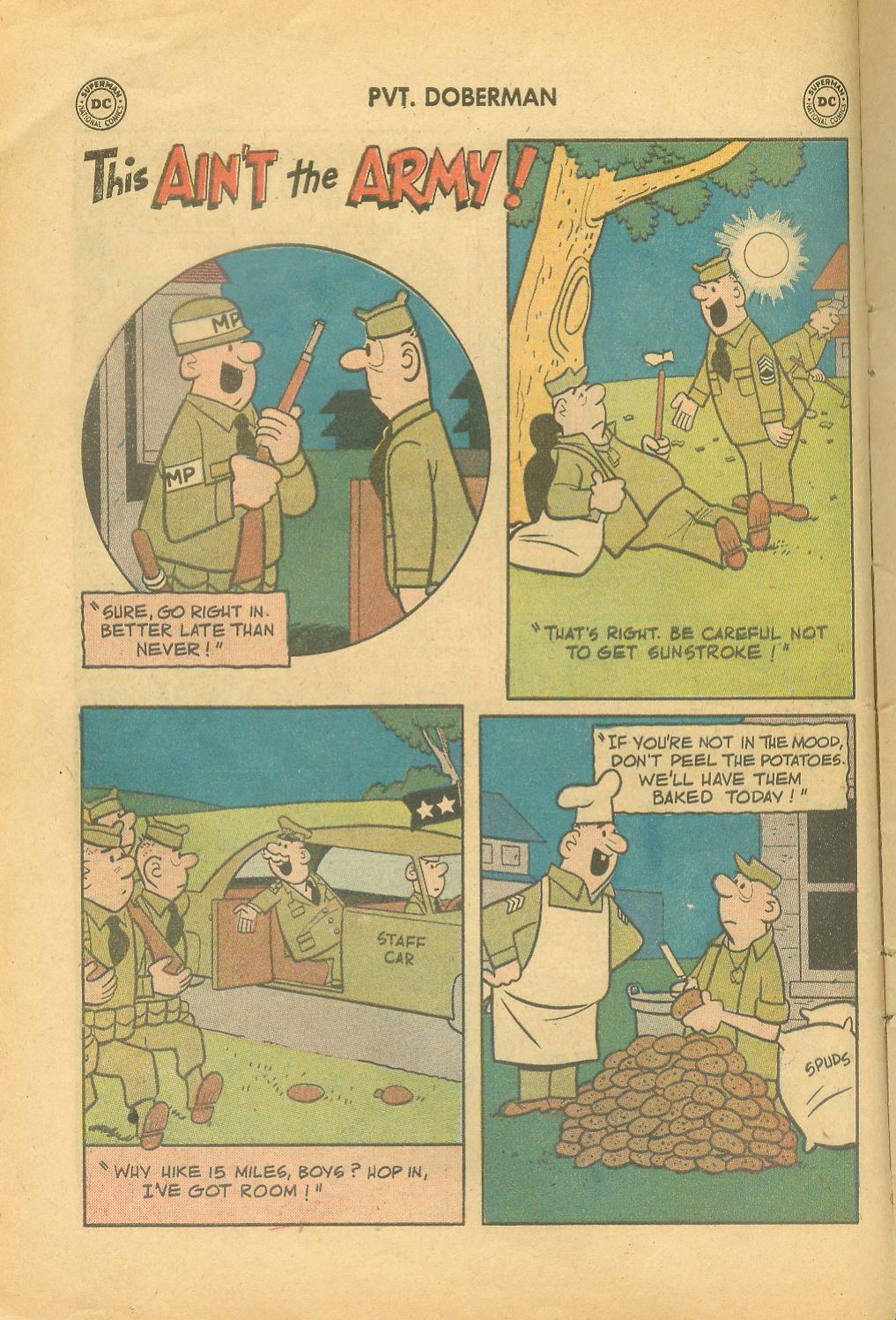 Read online Sgt. Bilko's Pvt. Doberman comic -  Issue #10 - 14