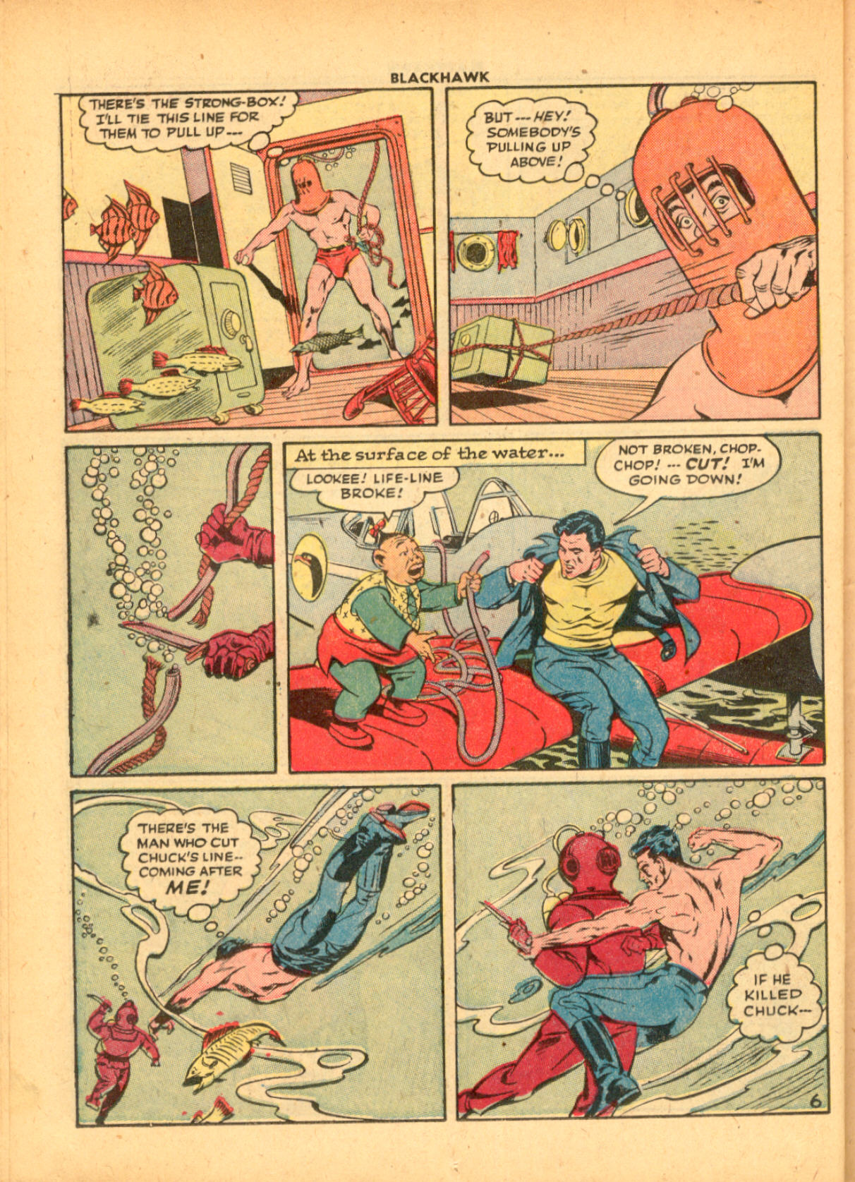 Read online Blackhawk (1957) comic -  Issue #10 - 20