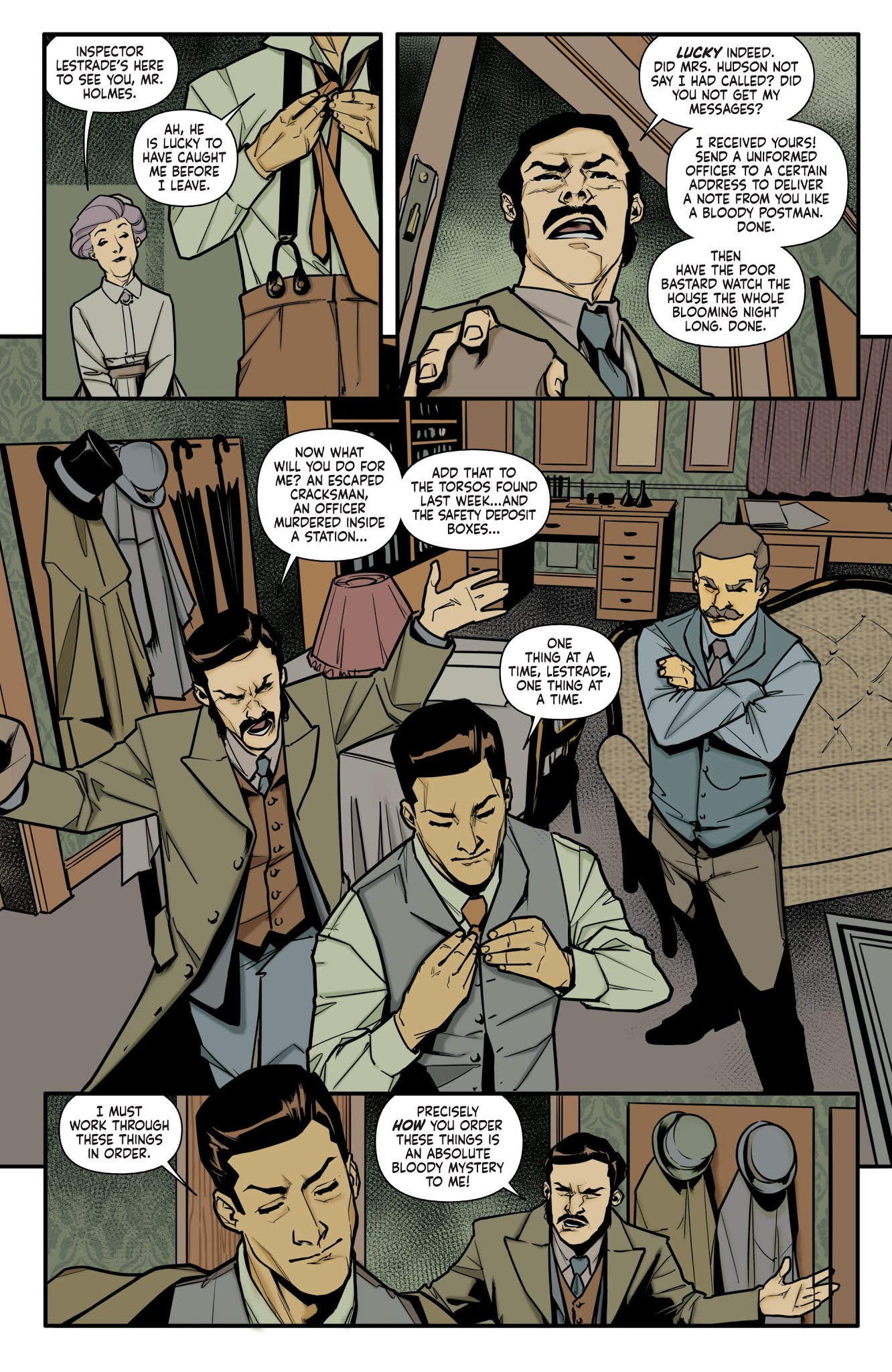Read online Sherlock Holmes: The Vanishing Man comic -  Issue #3 - 4