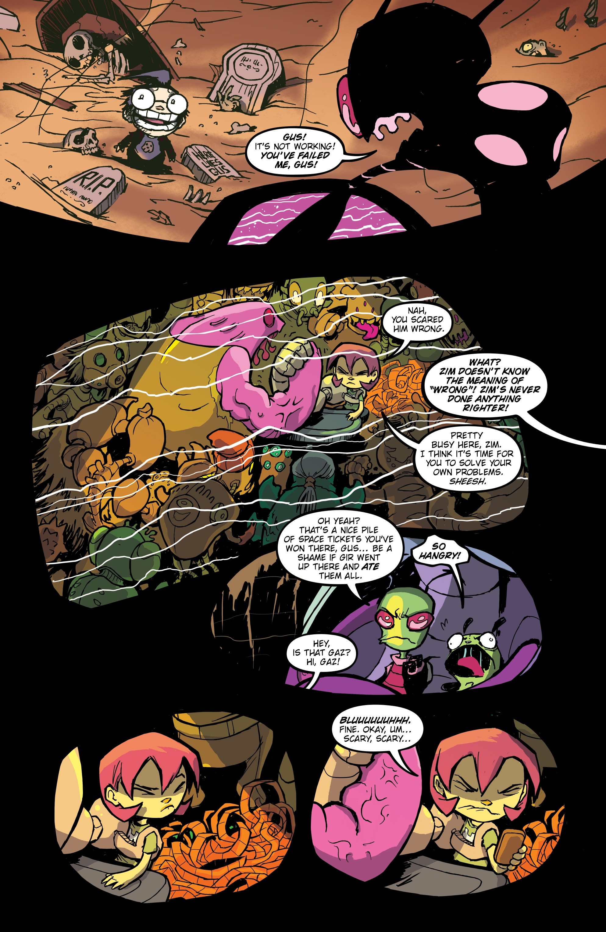 Read online Invader Zim comic -  Issue # _TPB 4 - 21