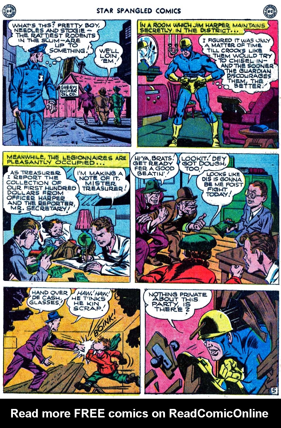 Read online Star Spangled Comics comic -  Issue #55 - 7