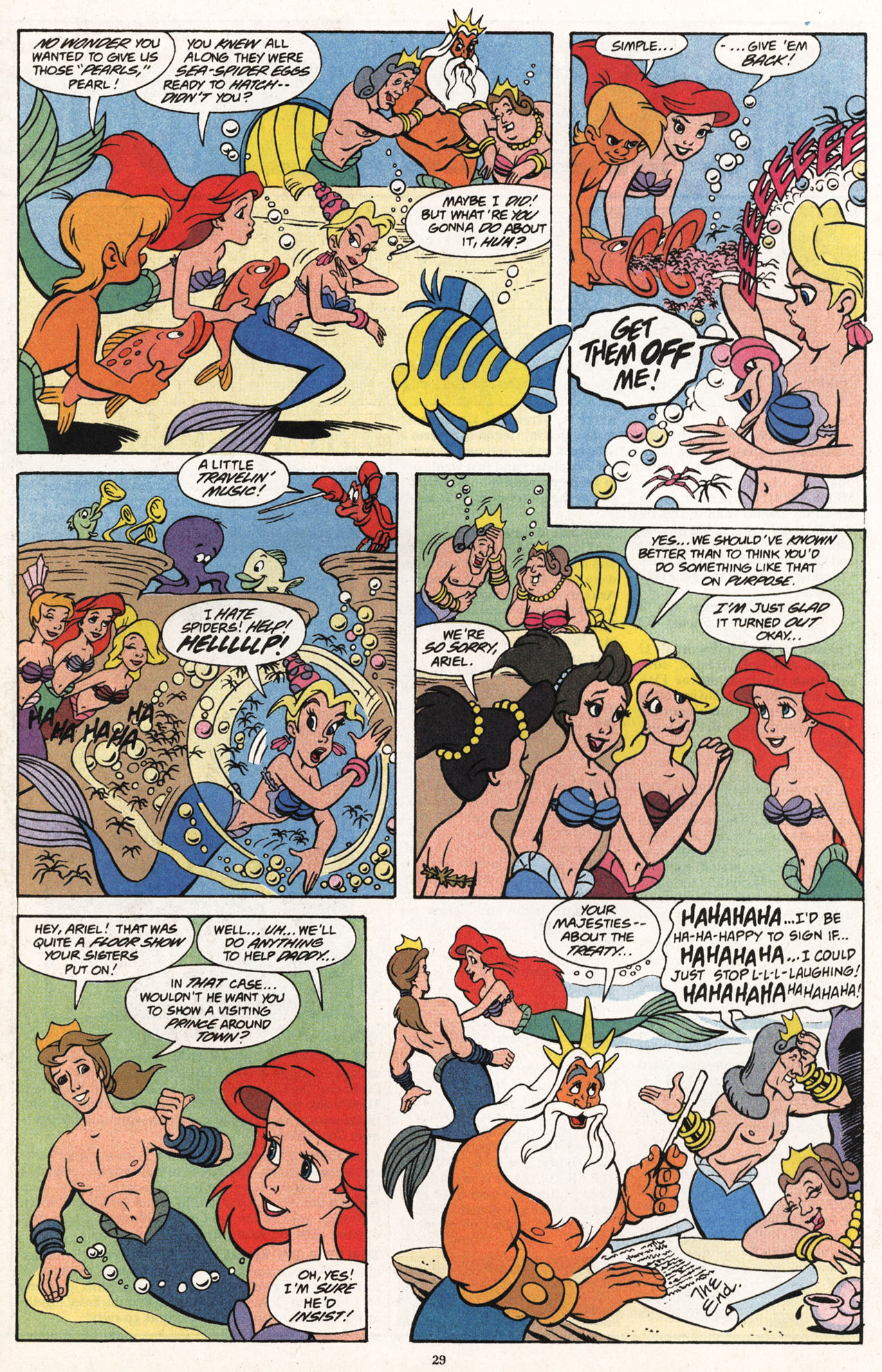 Read online Disney's The Little Mermaid comic -  Issue #2 - 30