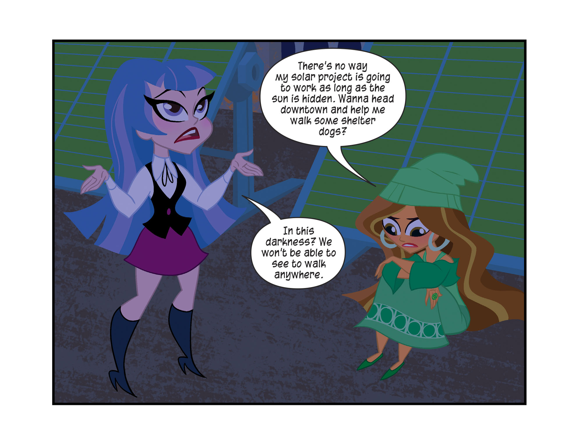 Read online DC Super Hero Girls: Weird Science comic -  Issue #8 - 8