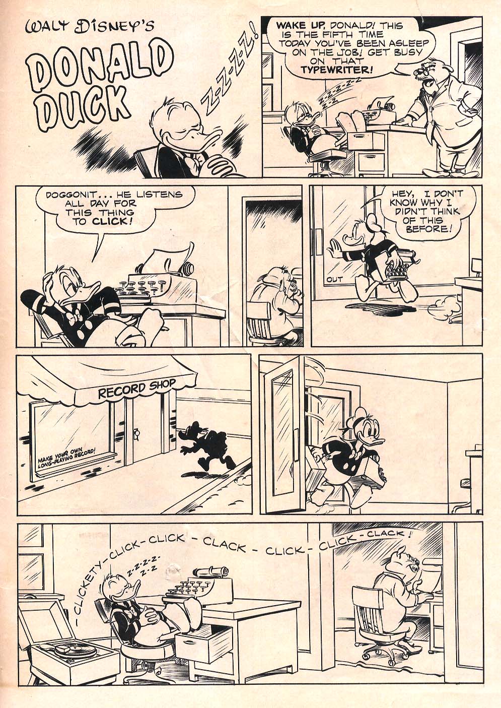 Read online Walt Disney's Donald Duck (1952) comic -  Issue #31 - 35