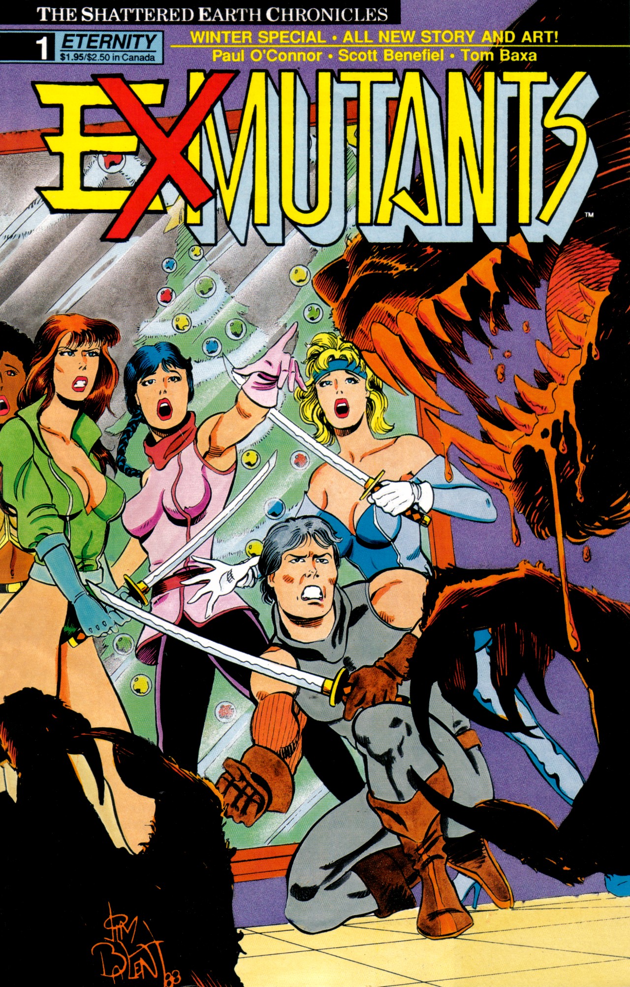 Read online Ex-Mutants Winter Special comic -  Issue # Full - 1