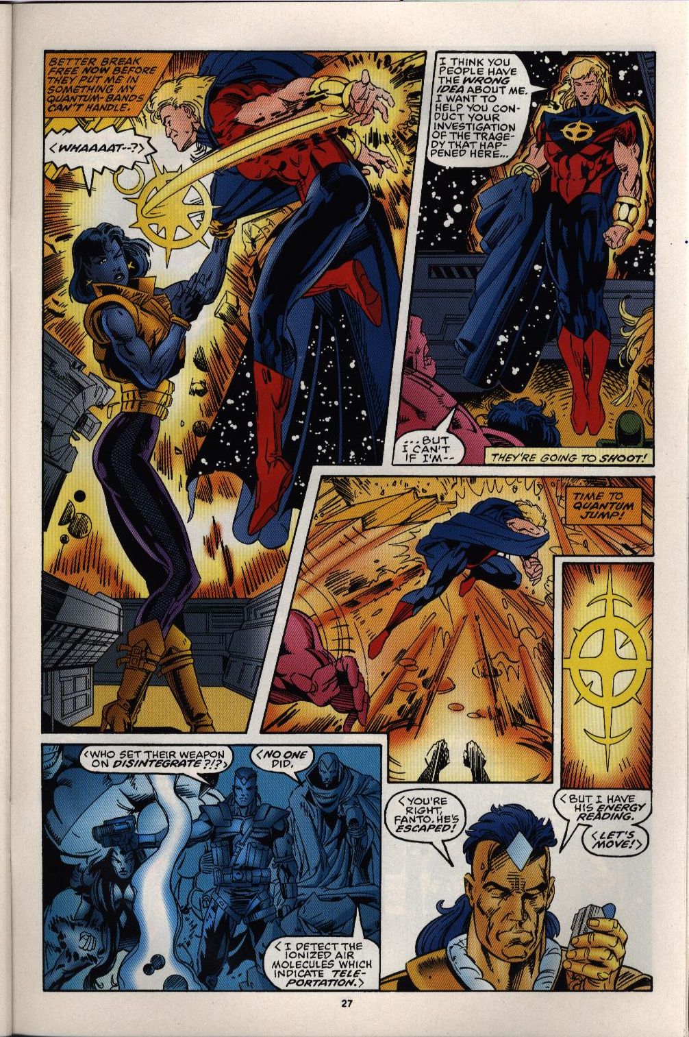 Read online Starmasters comic -  Issue #1 - 19