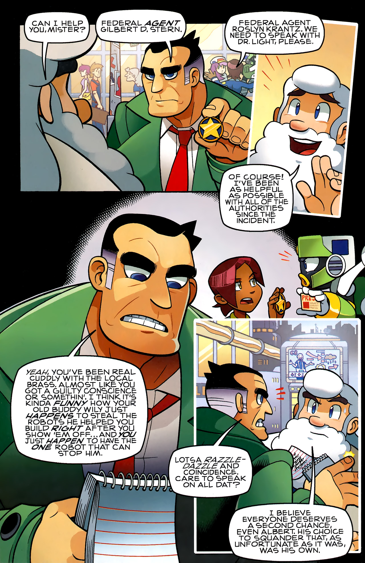 Read online Mega Man comic -  Issue #5 - 8