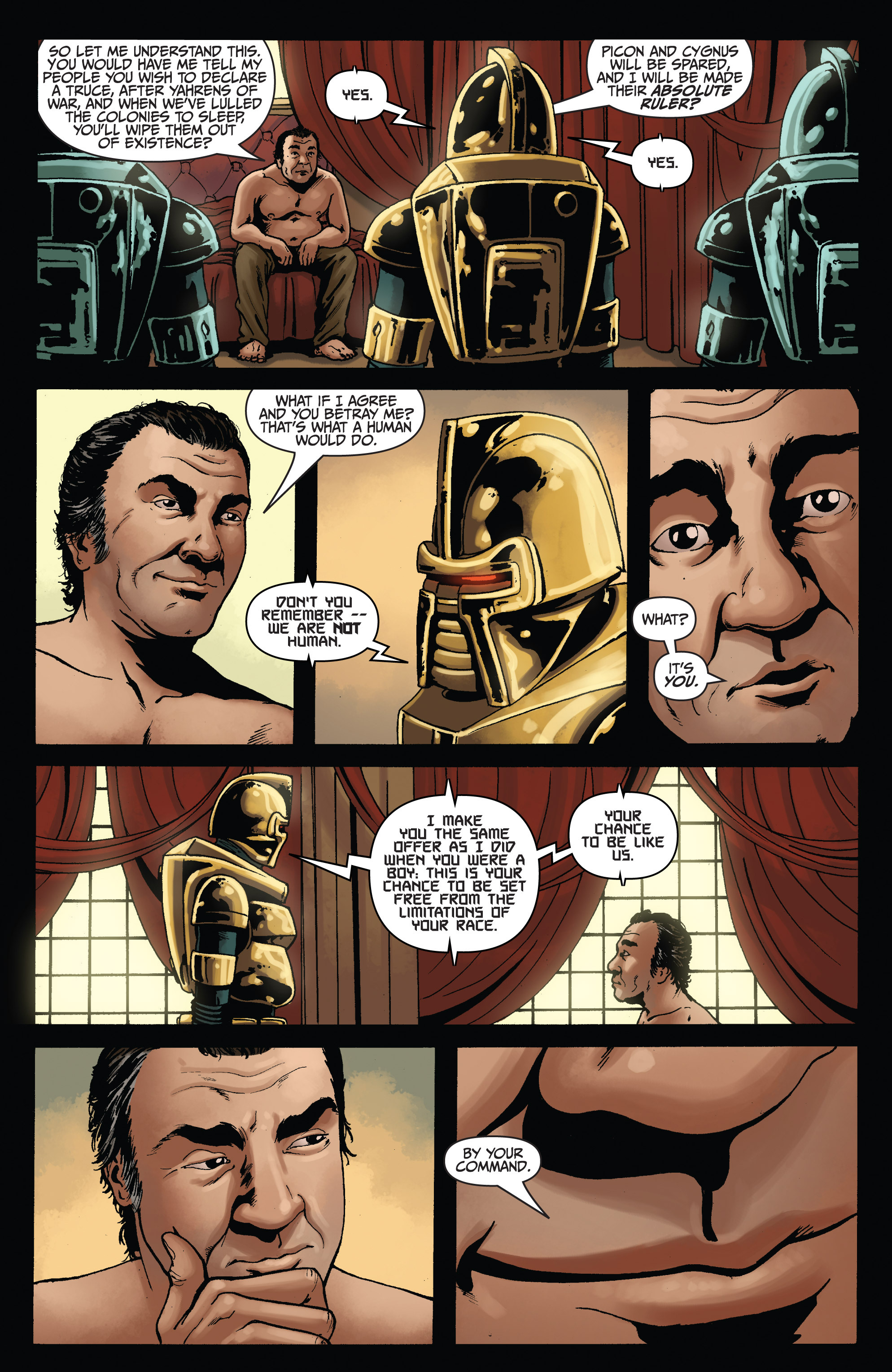 Read online Classic Battlestar Galactica (2013) comic -  Issue # _Annual 2014 - 29