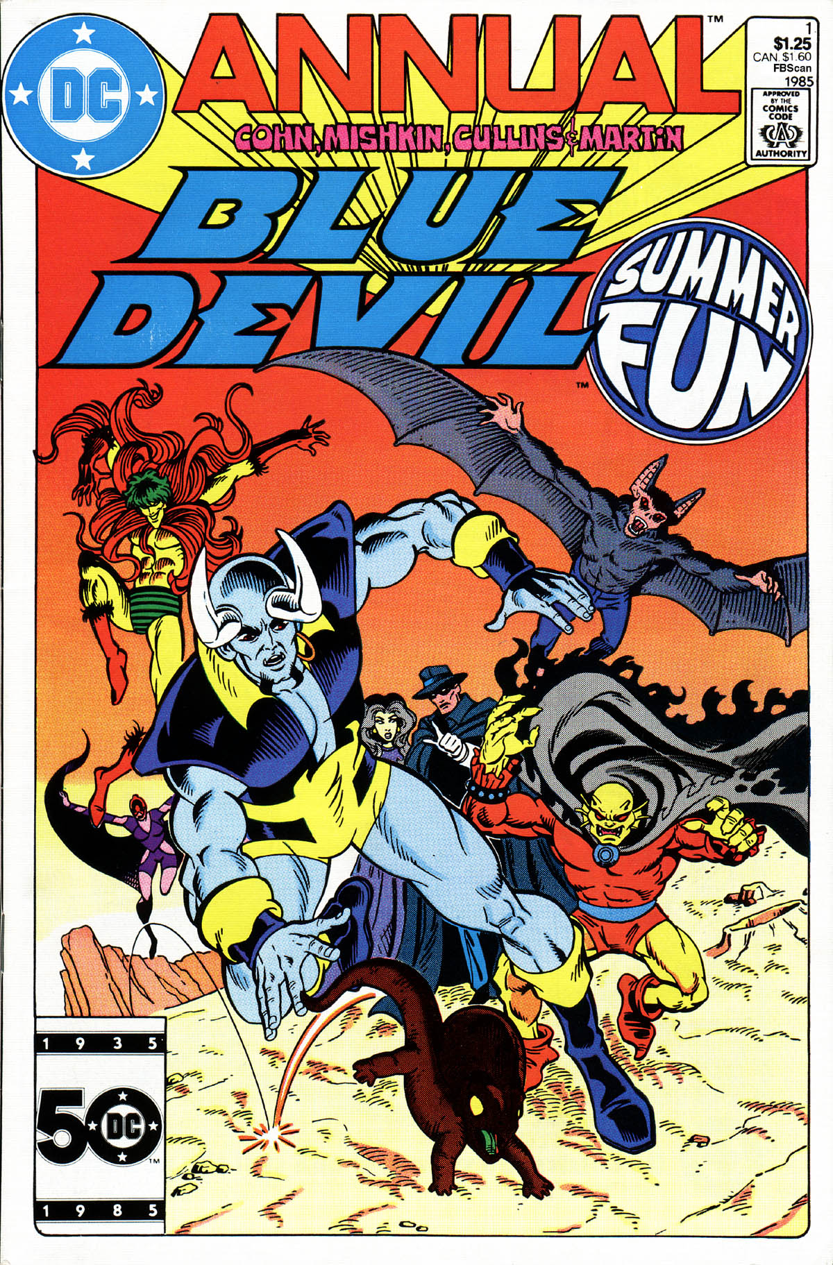 Read online Blue Devil comic -  Issue # Annual 1 - 1