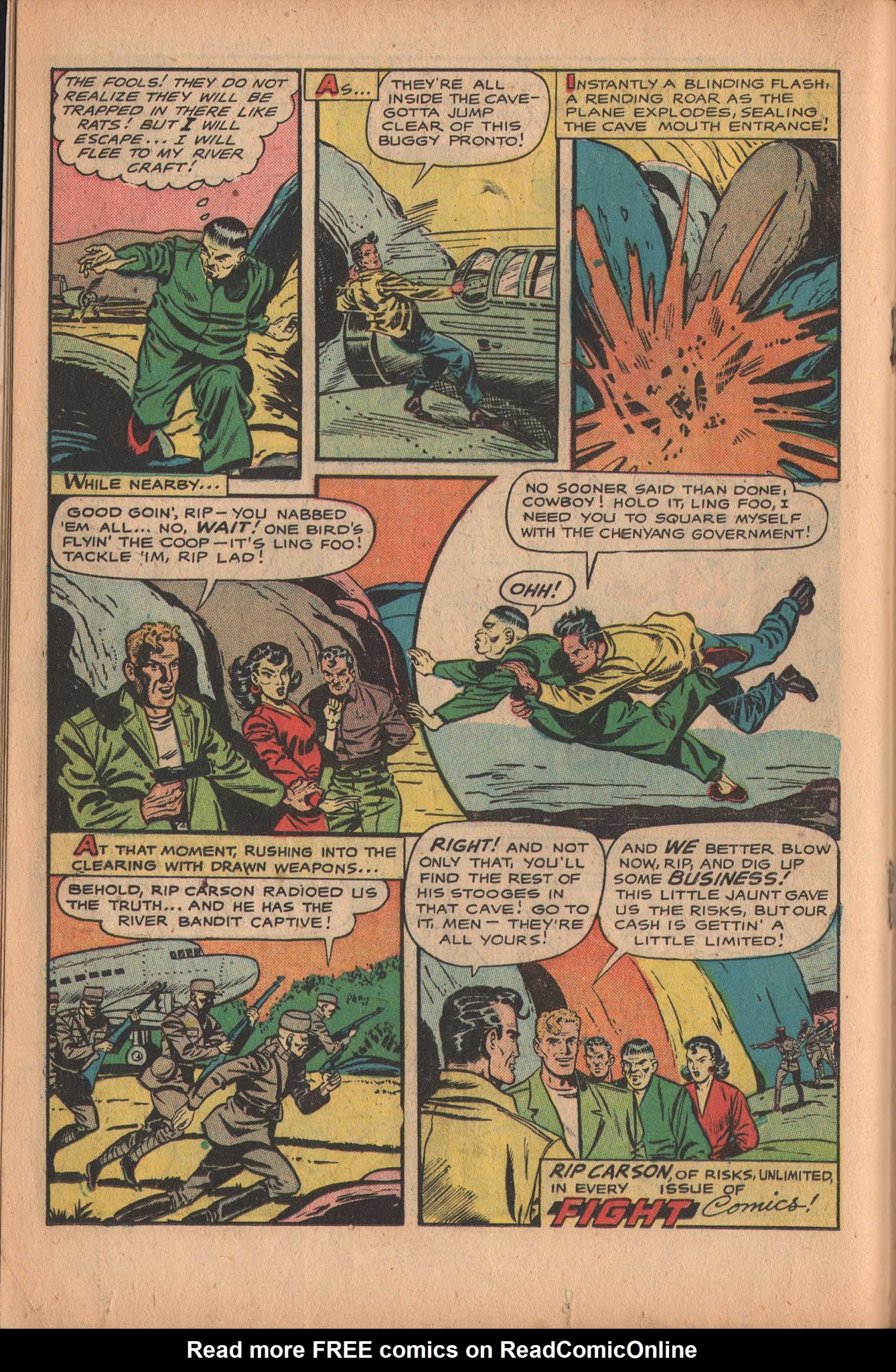 Read online Fight Comics comic -  Issue #70 - 18