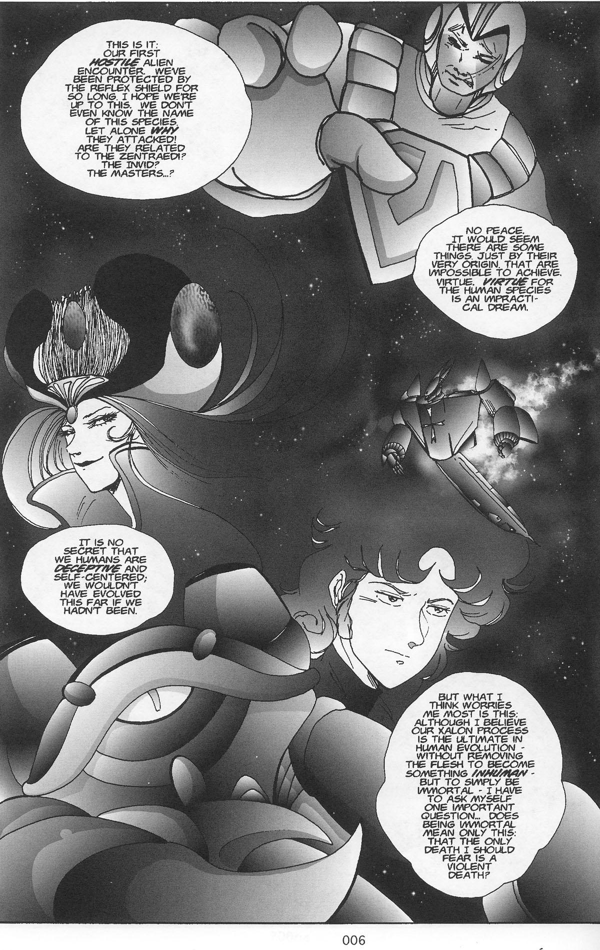 Read online Robotech Clone comic -  Issue #4 - 8