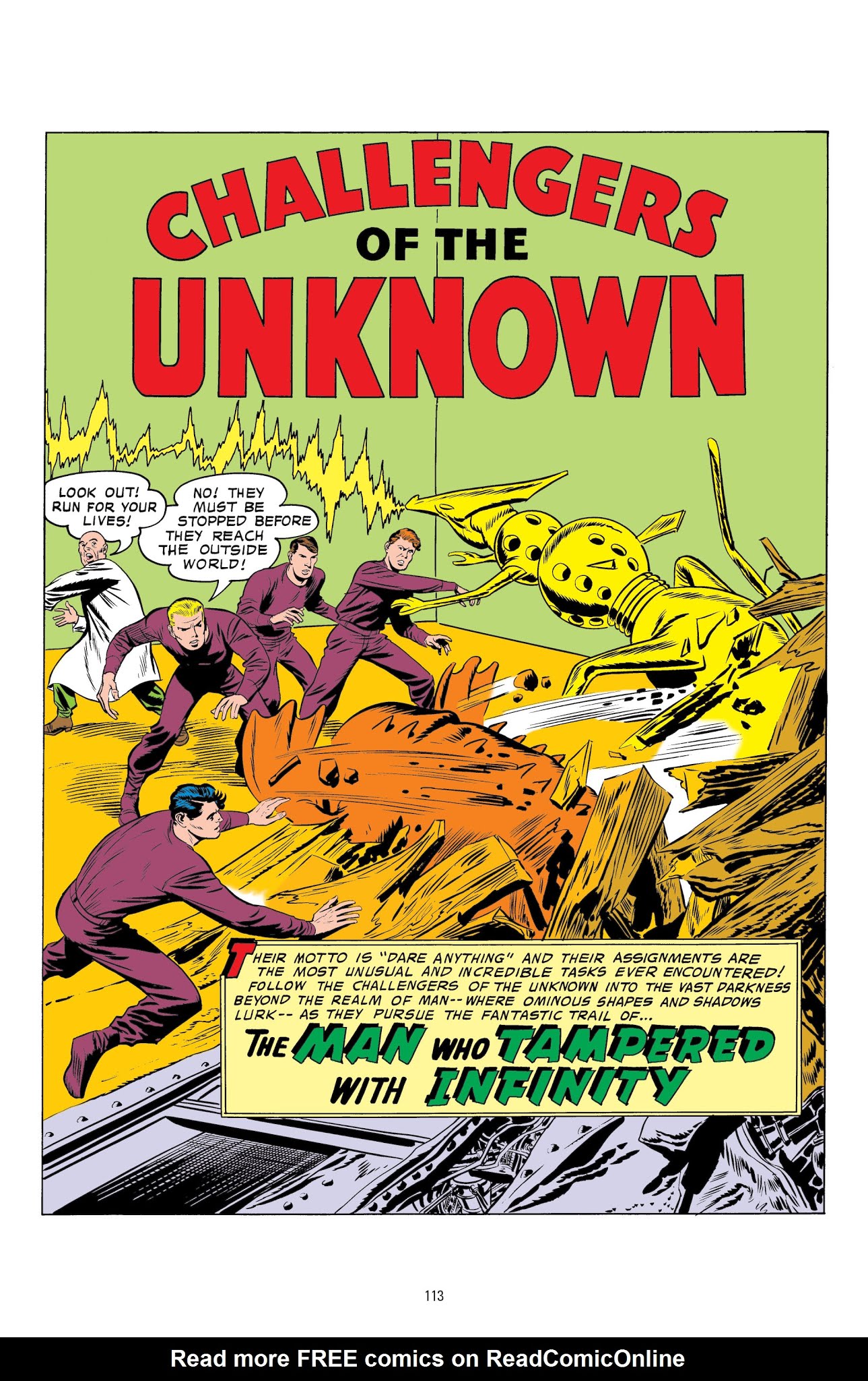 Read online Challengers of the Unknown by Jack Kirby comic -  Issue # TPB (Part 2) - 13