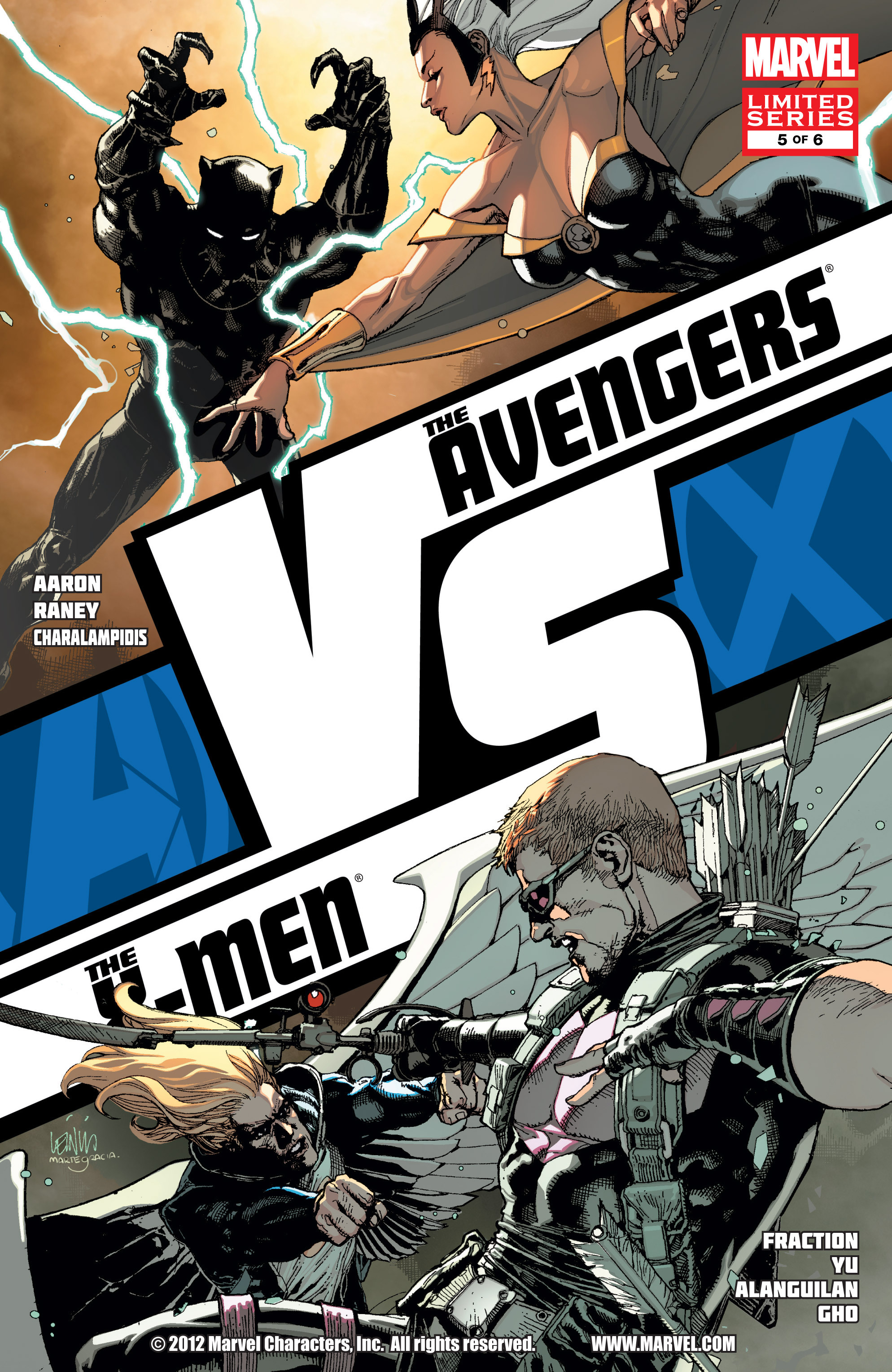 Read online AVX: VS comic -  Issue #5 - 1