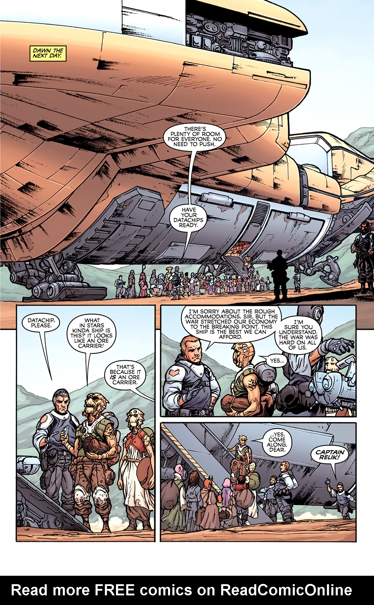 Read online Star Wars: Dark Times - Fire Carrier comic -  Issue #2 - 7