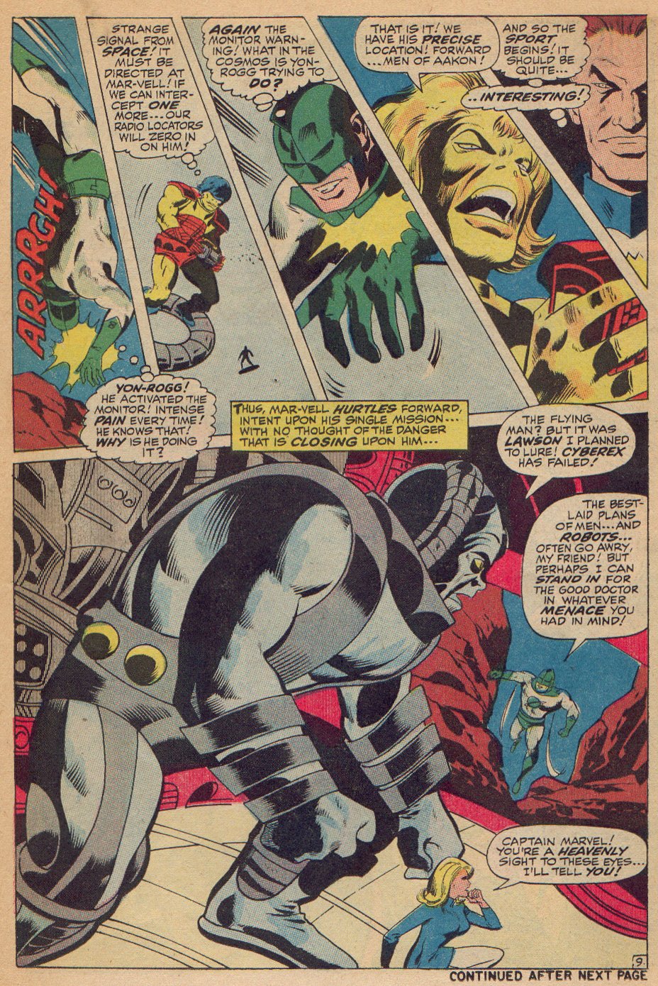 Captain Marvel (1968) Issue #9 #9 - English 10