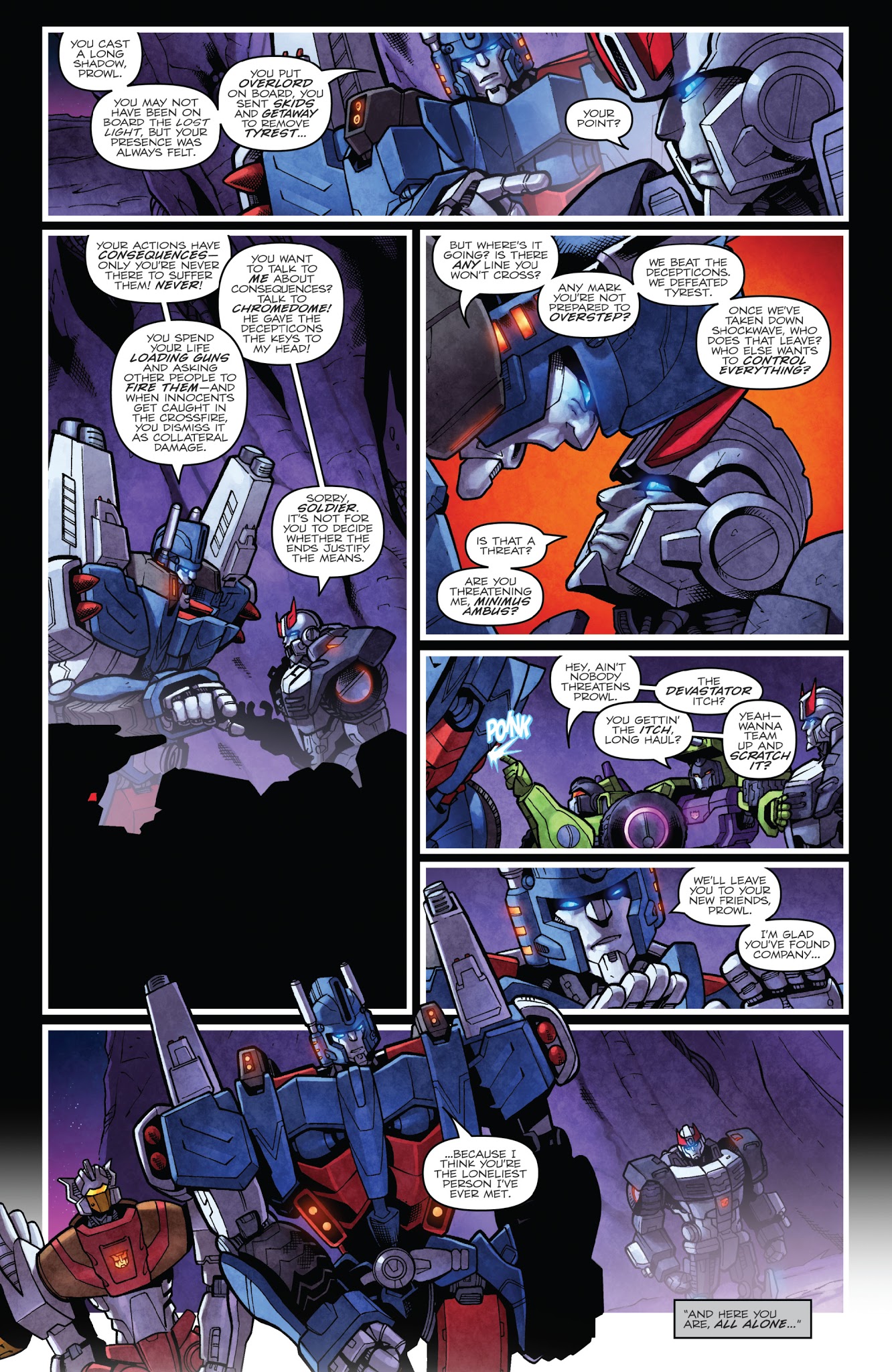 Read online The Transformers: Dark Cybertron comic -  Issue # TPB 2 - 95