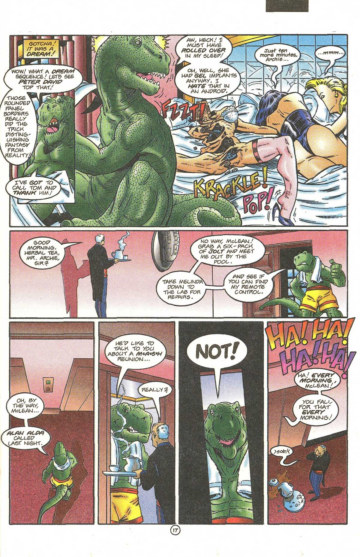 Read online Dinosaurs For Hire comic -  Issue #1 - 20