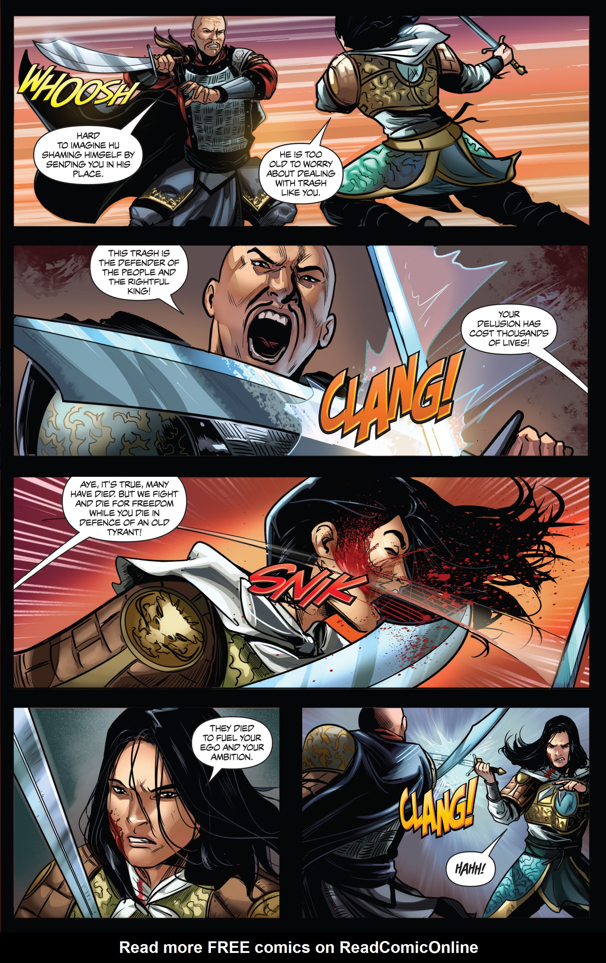 Read online Shang comic -  Issue #1 - 26