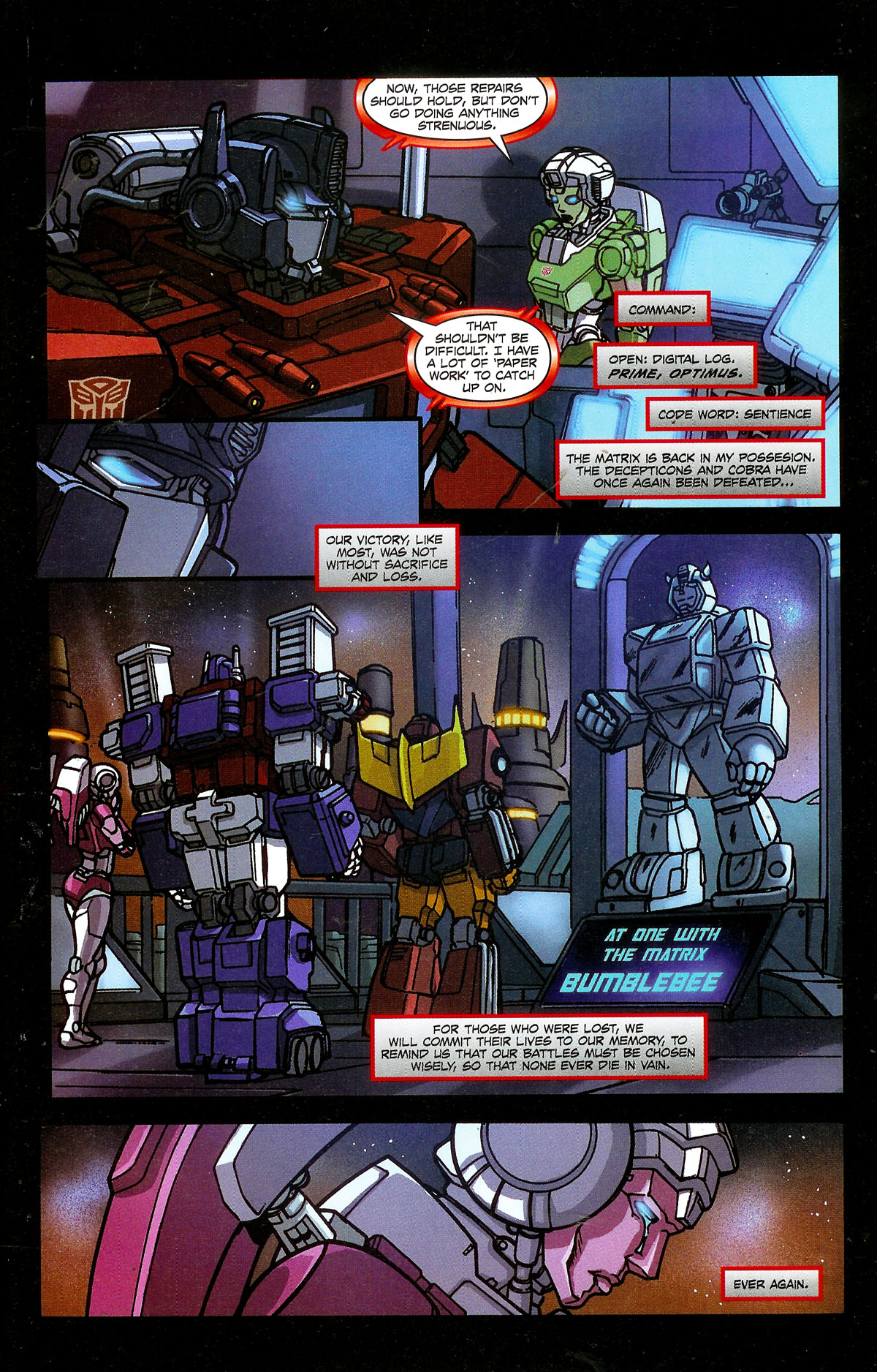 Read online G.I. Joe vs. The Transformers III: The Art of War comic -  Issue #5 - 24