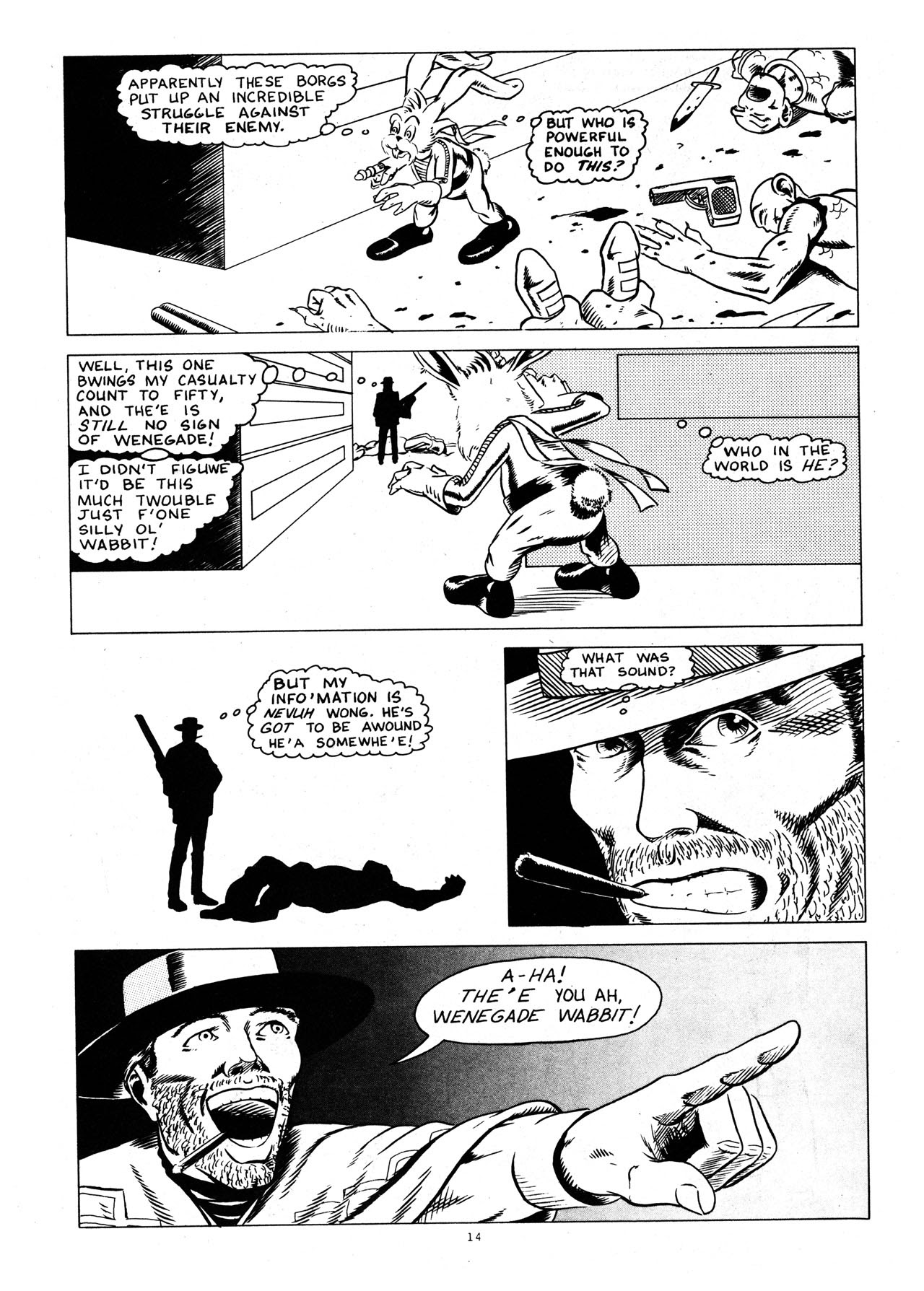 Read online Renegade Rabbit comic -  Issue #1 - 16