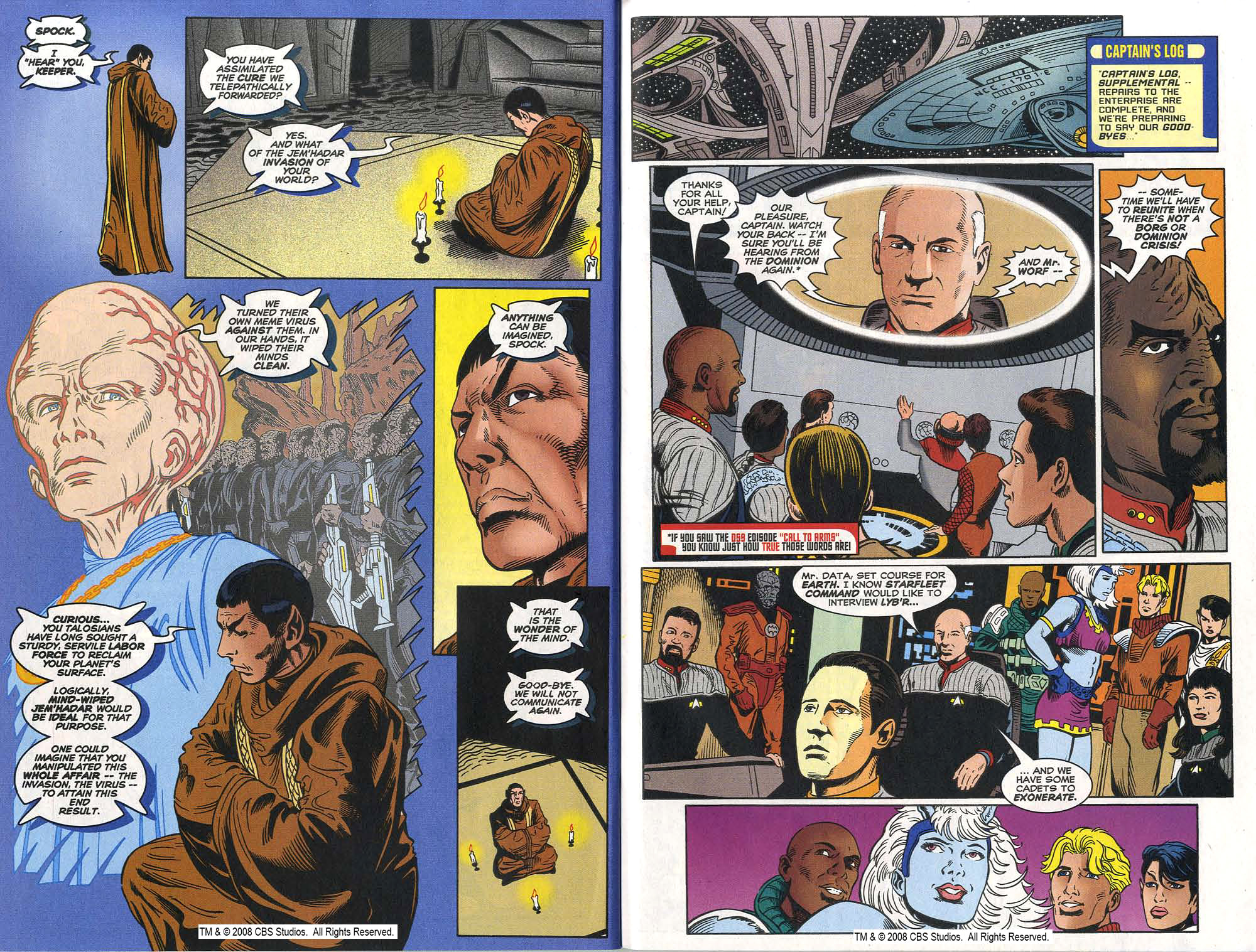 Read online Star Trek: Telepathy War comic -  Issue # Full - 116